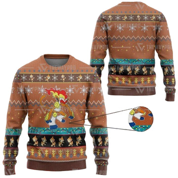 Anime Pokemon Infernape Christmas Sweater ? Usalast