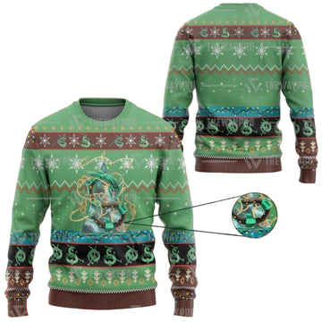 Anime Pokemon Rayquaza Christmas Sweater ? Usalast