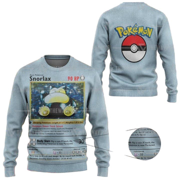 Anime Pokemon Snorlax Imitation Knitted Sweater ? Usalast