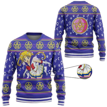 Anime Sailor Moon Christmas Sweater ? Usalast