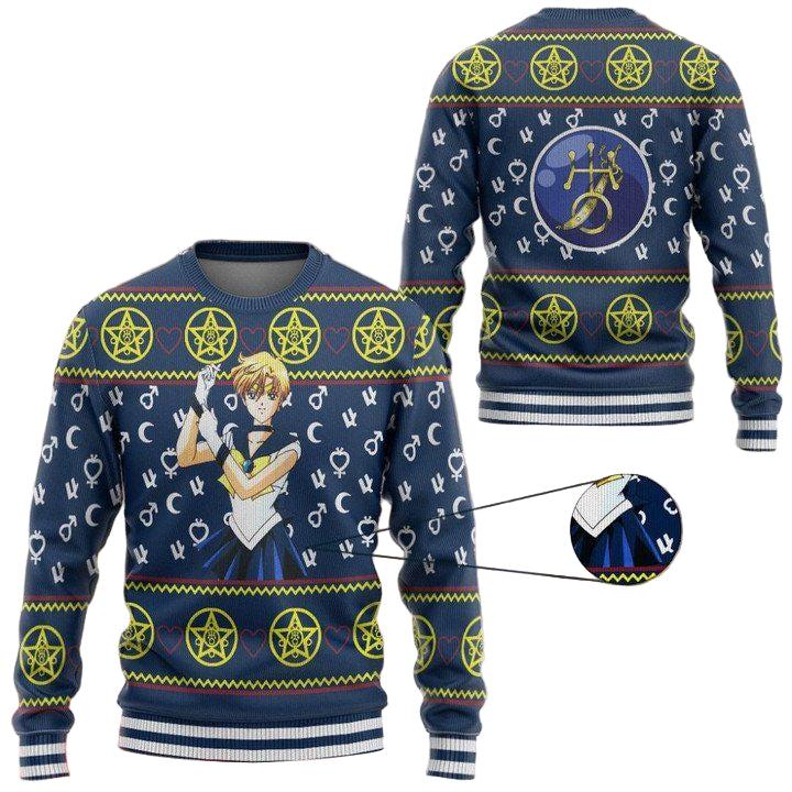 Anime Sailor Moon Uranus Christmas Sweater ? Usalast