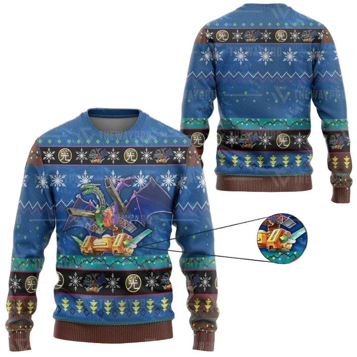 Anime Yu Gi Oh Abc Dragon Buster Christmas Sweater ? Usalast