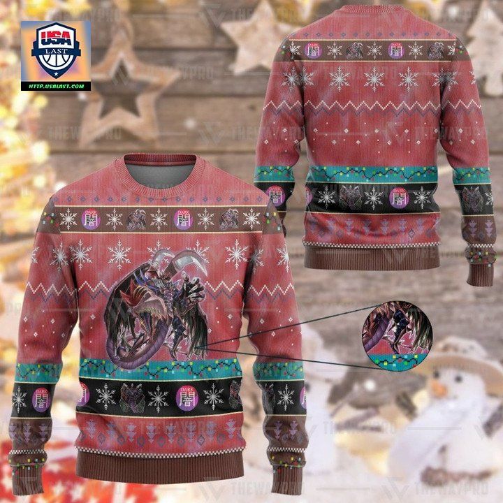 Anime Yu Gi Oh Destiny Hero Plasma Christmas Sweater ? Usalast