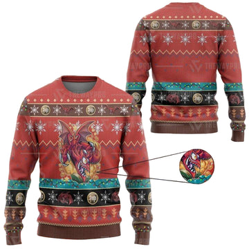 Anime Yu Gi Oh Slifer The Toon Dragon By Kraus Christmas Sweater ? Usalast
