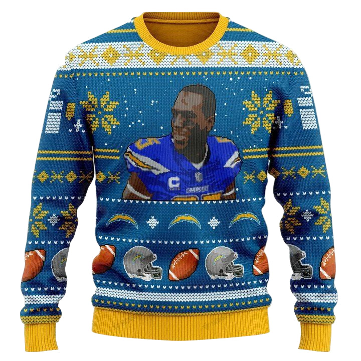 Antonio Gates 85 Los Angeles Chargers Nfl Christmas Sweater ? Usalast