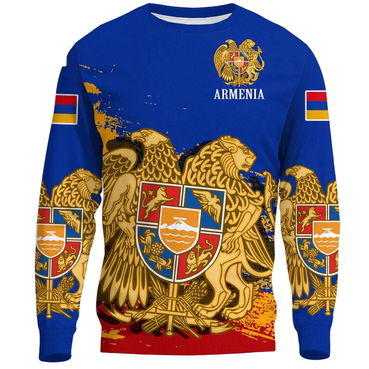 Armenia Special Sweater ? Blue Version A7 ? Usalast
