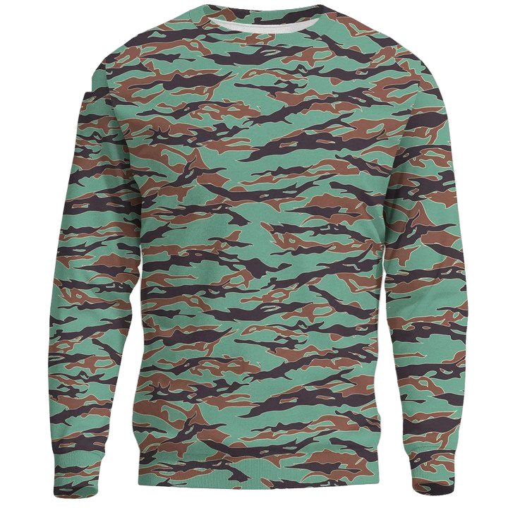 Army Guyana Tiger Stripe Camouflage Seamless Sweater A27 ? Usalast
