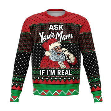Ask Your Mom 2022 Naughty Meme 3d Ugly Christmas Sweater ? Usalast