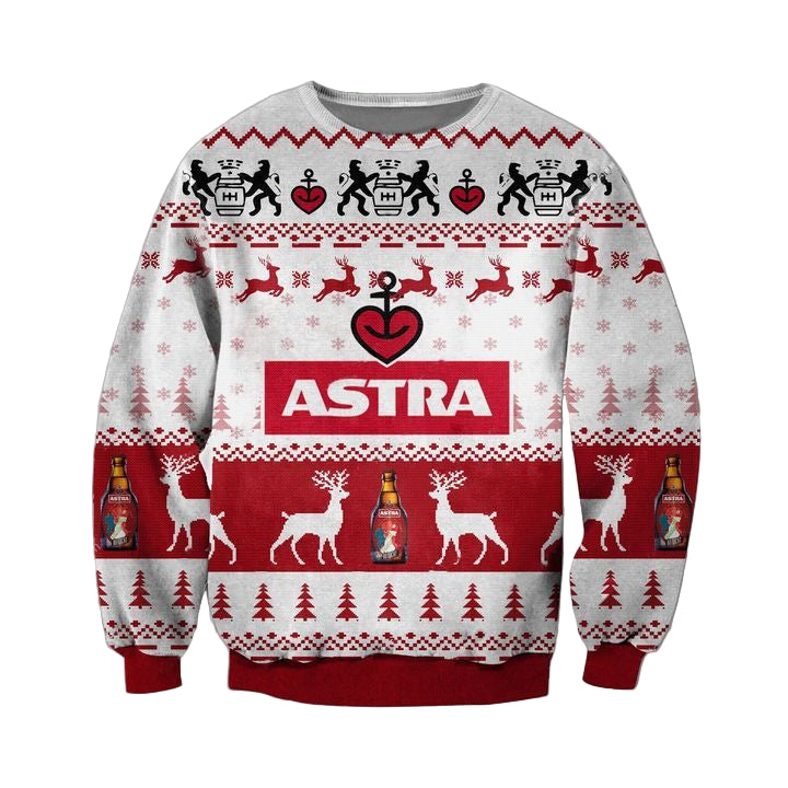 Astra Beer Ugly Christmas Sweater 2022 ? Usalast