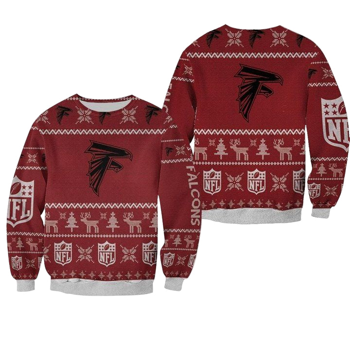 Atlanta Falcons Ugly Sweater Christmas 3D Sweater ? Usalast