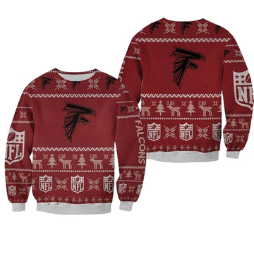 Atlanta Falcons Ugly Sweater Christmas 3D Sweater ? Usalast