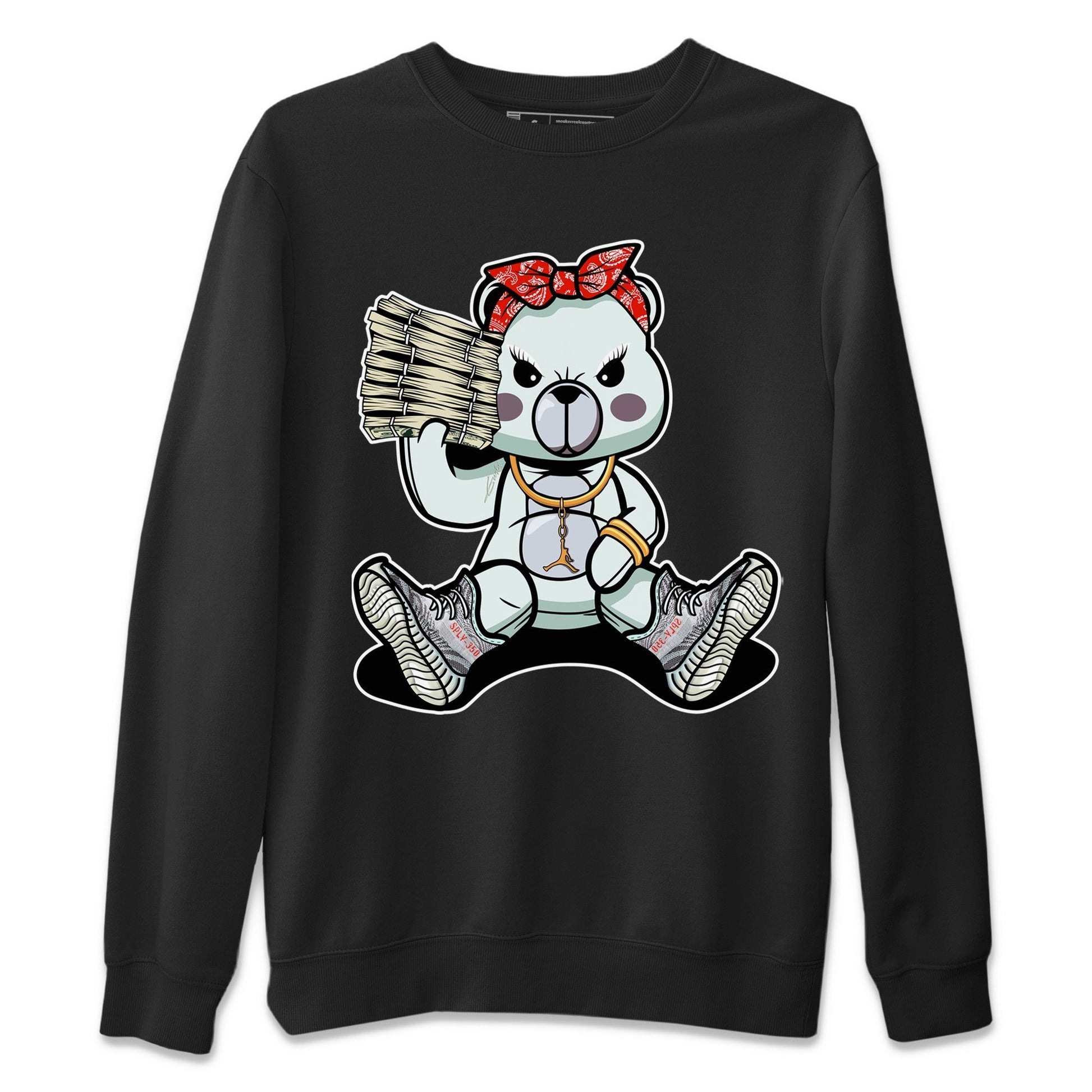 Bad Baby Bear Unisex Tops - Yeezy 350 Blue Tint