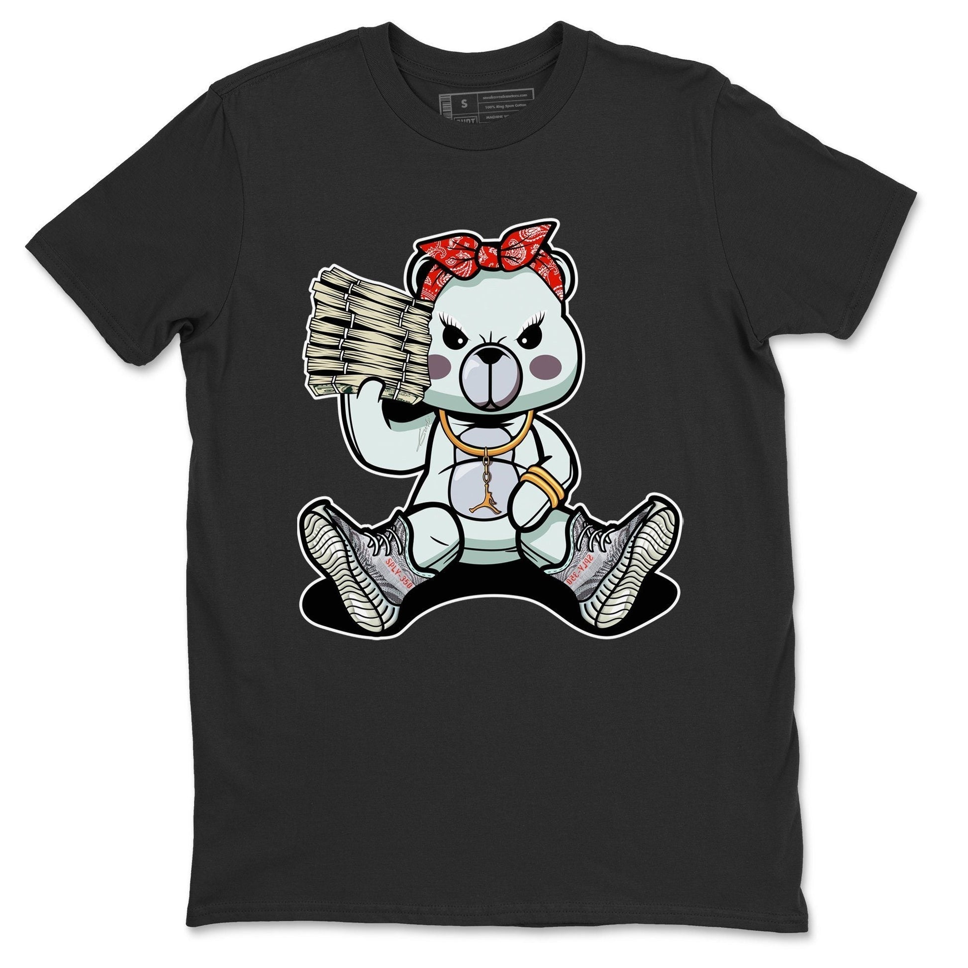 Bad Baby Bear Unisex Tops - Yeezy 350 Blue Tint