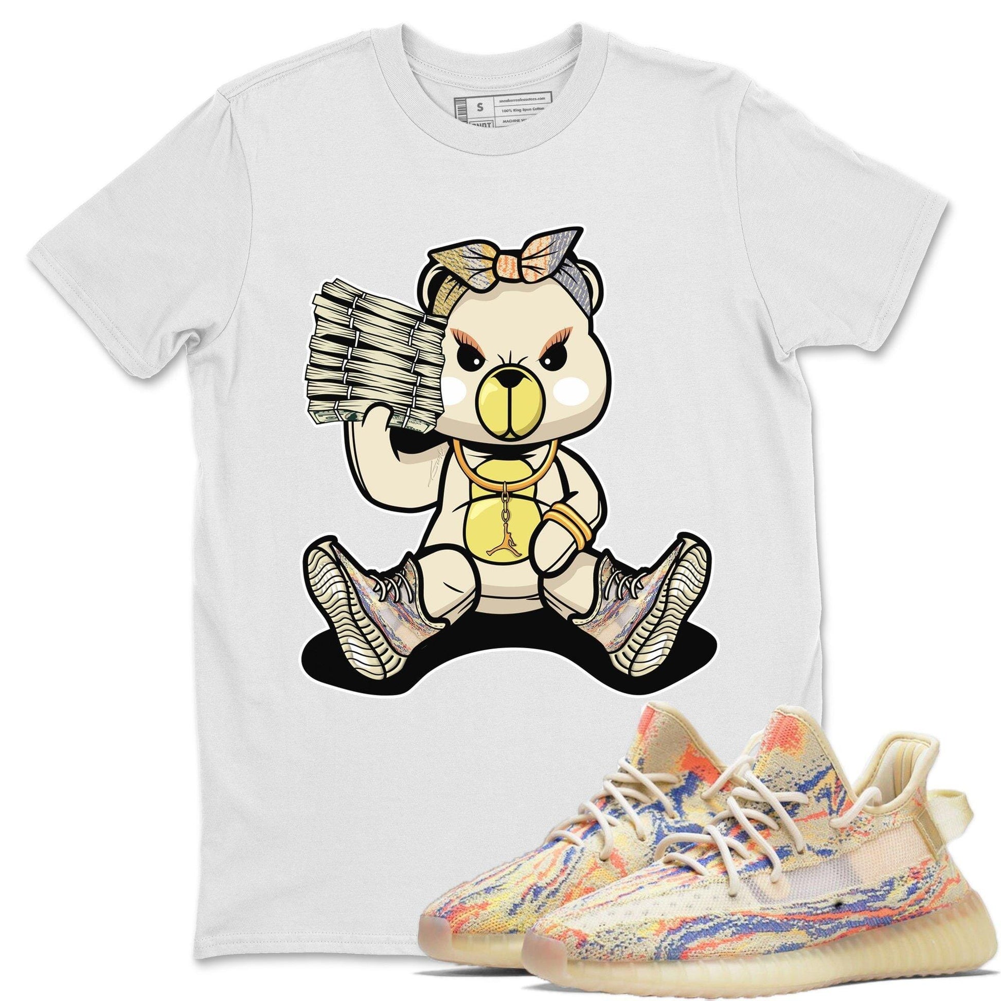 Bad Baby Bear Unisex Tops - Yeezy 350 MX Oat