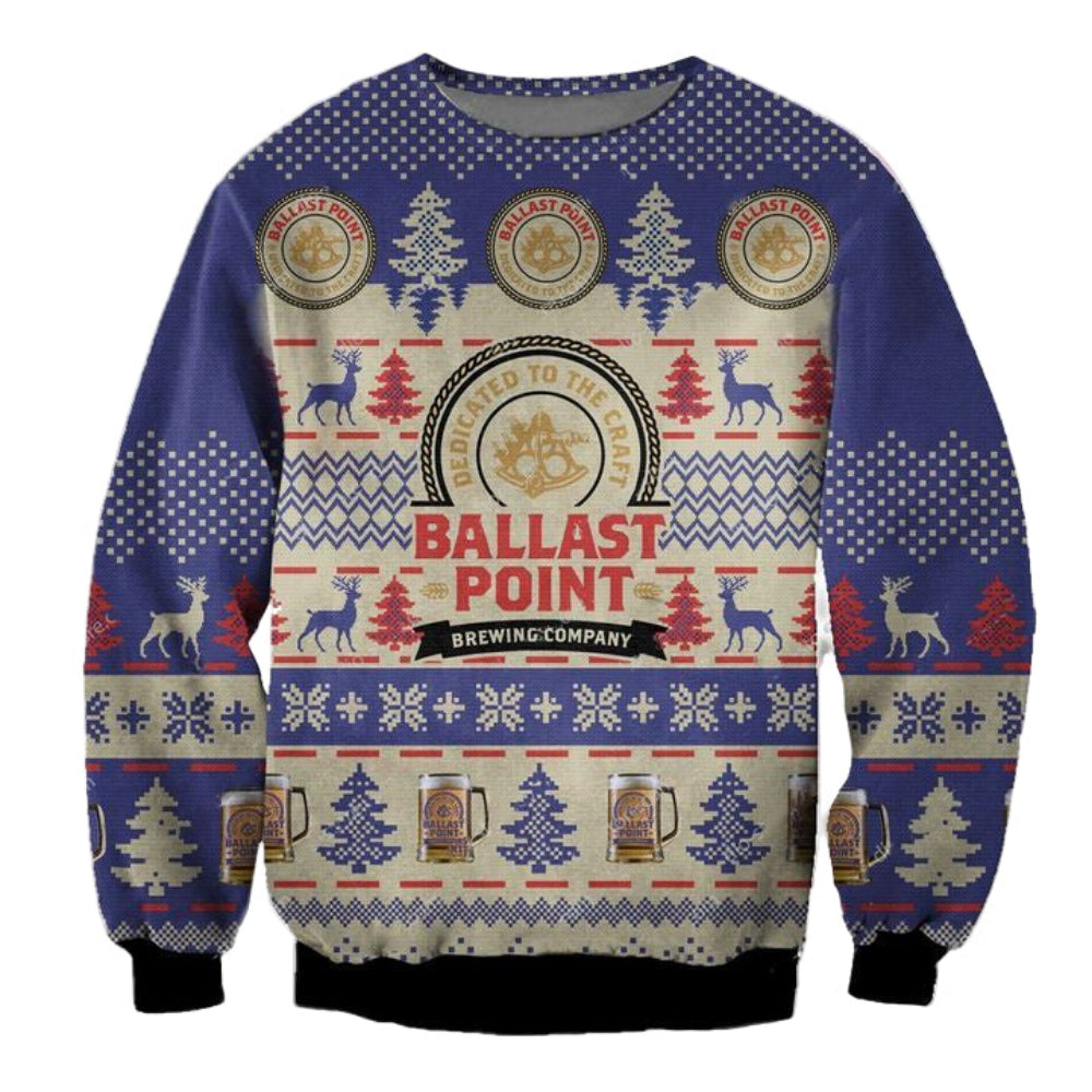 Ballast Point Brewing Ugly Christmas Sweater 2022 ? Usalast