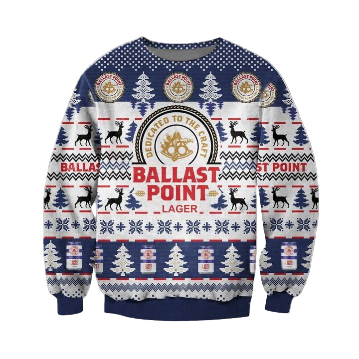 Ballast Point Lager Ugly Christmas Sweater 2022 ? Usalast
