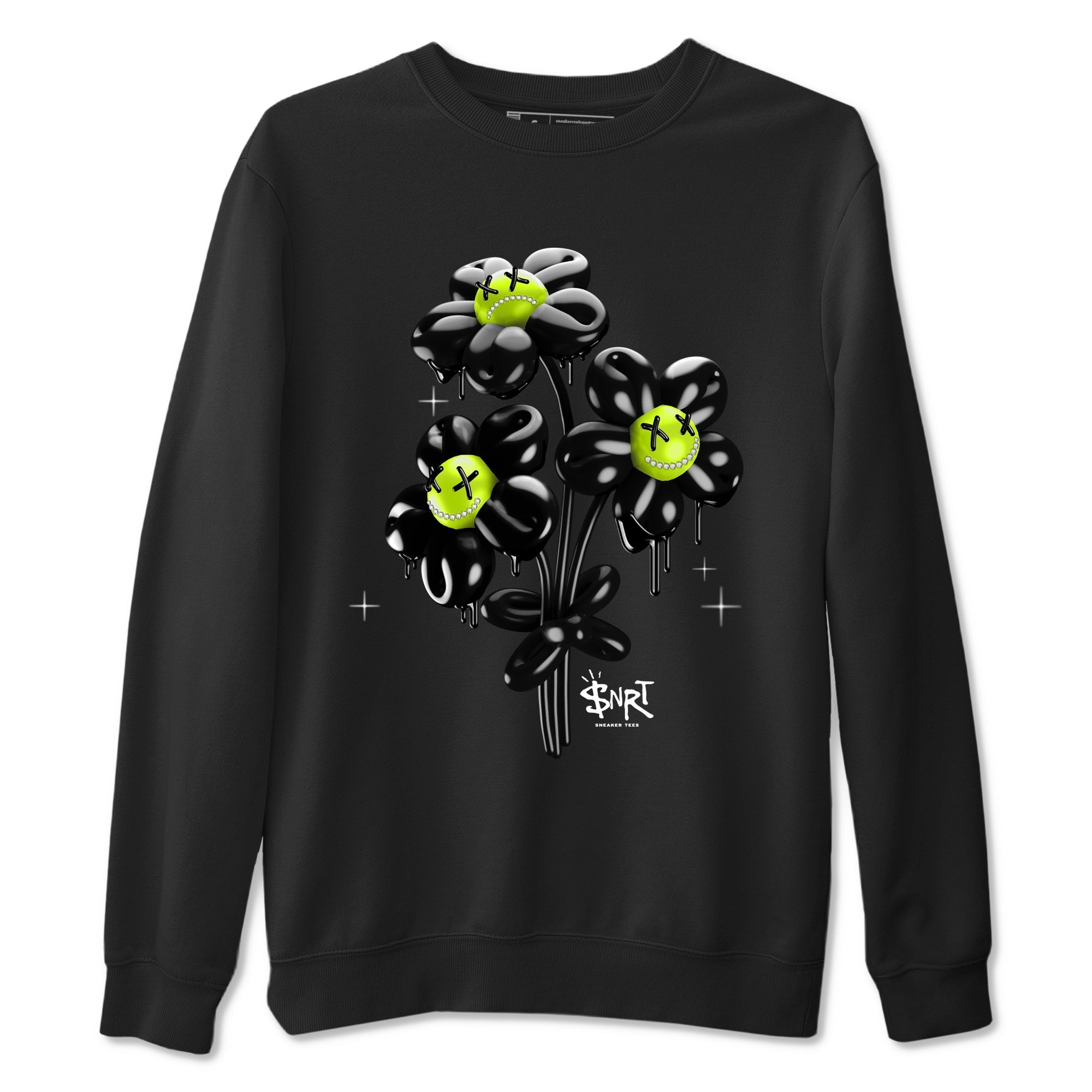Balloon Bouquet Sneaker Tees - Air Foamposite One Black Volt