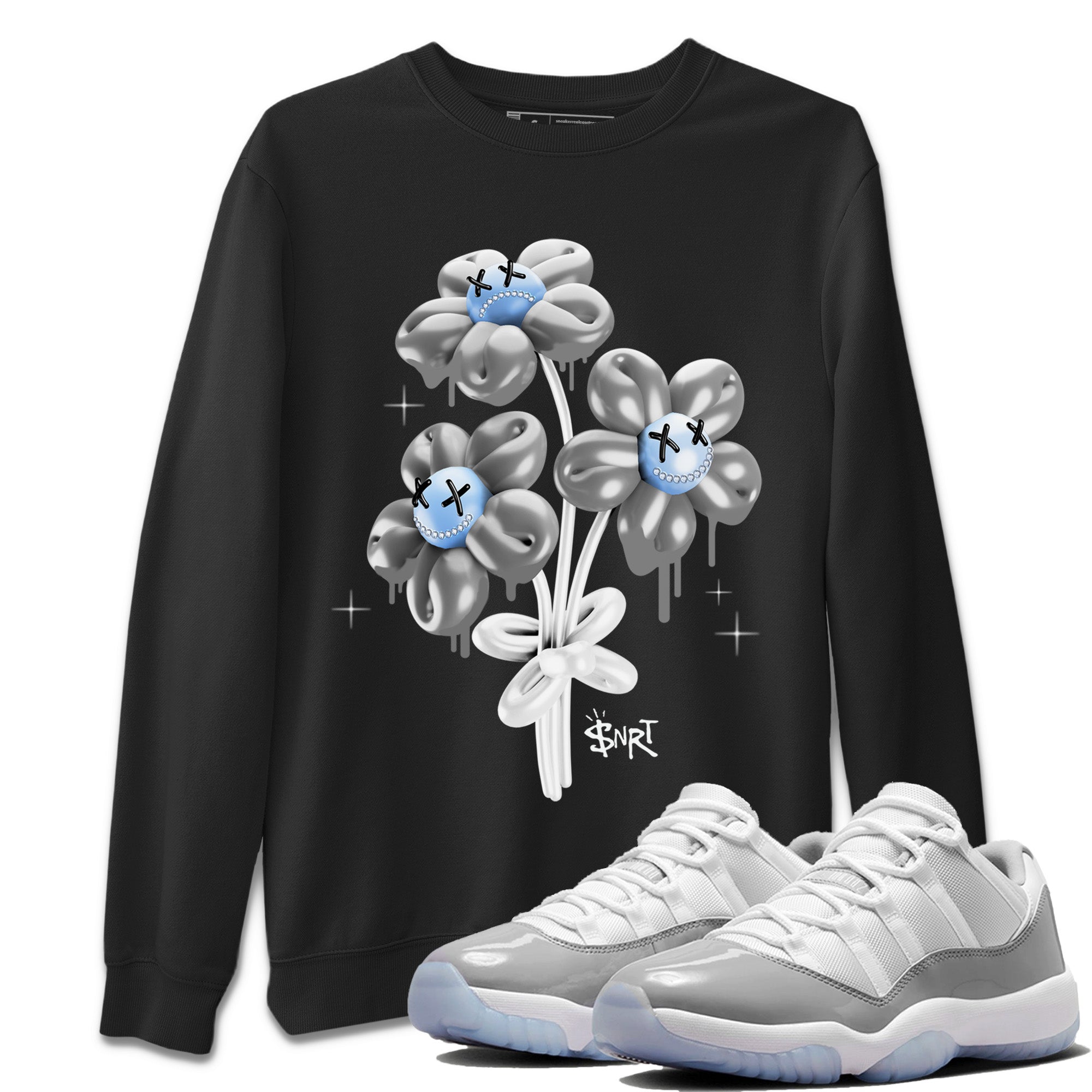 balloon bouquet Unisex Tops - Air Jordan 11 White Cement
