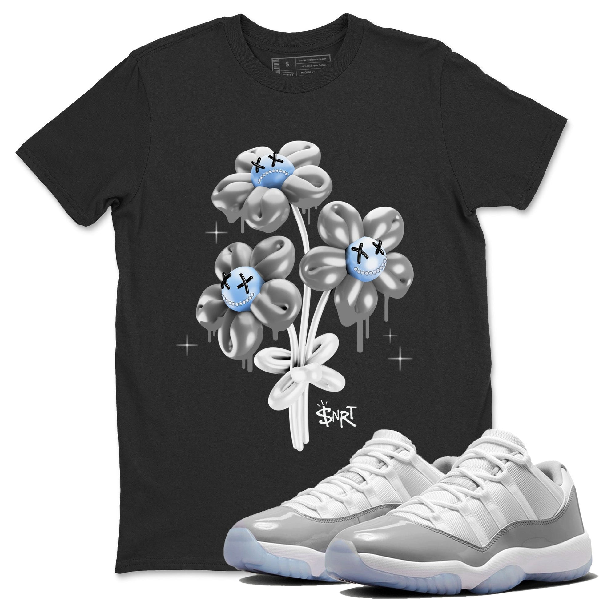 balloon bouquet Unisex Tops - Air Jordan 11 White Cement