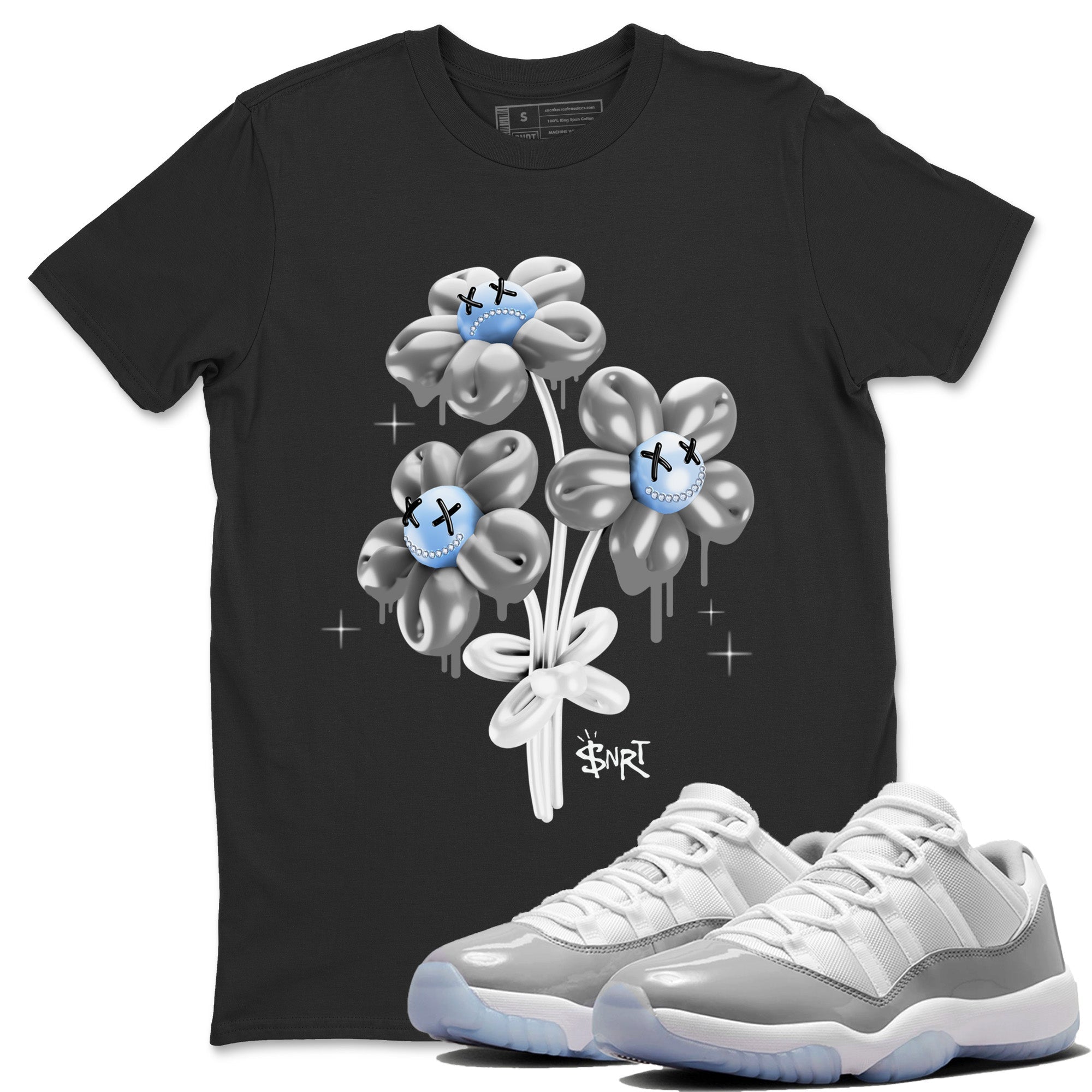 balloon bouquet Unisex Tops - Air Jordan 11 White Cement
