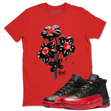 Balloon Bouquet Sneaker Tees - Air Jordan 12 Flu Game