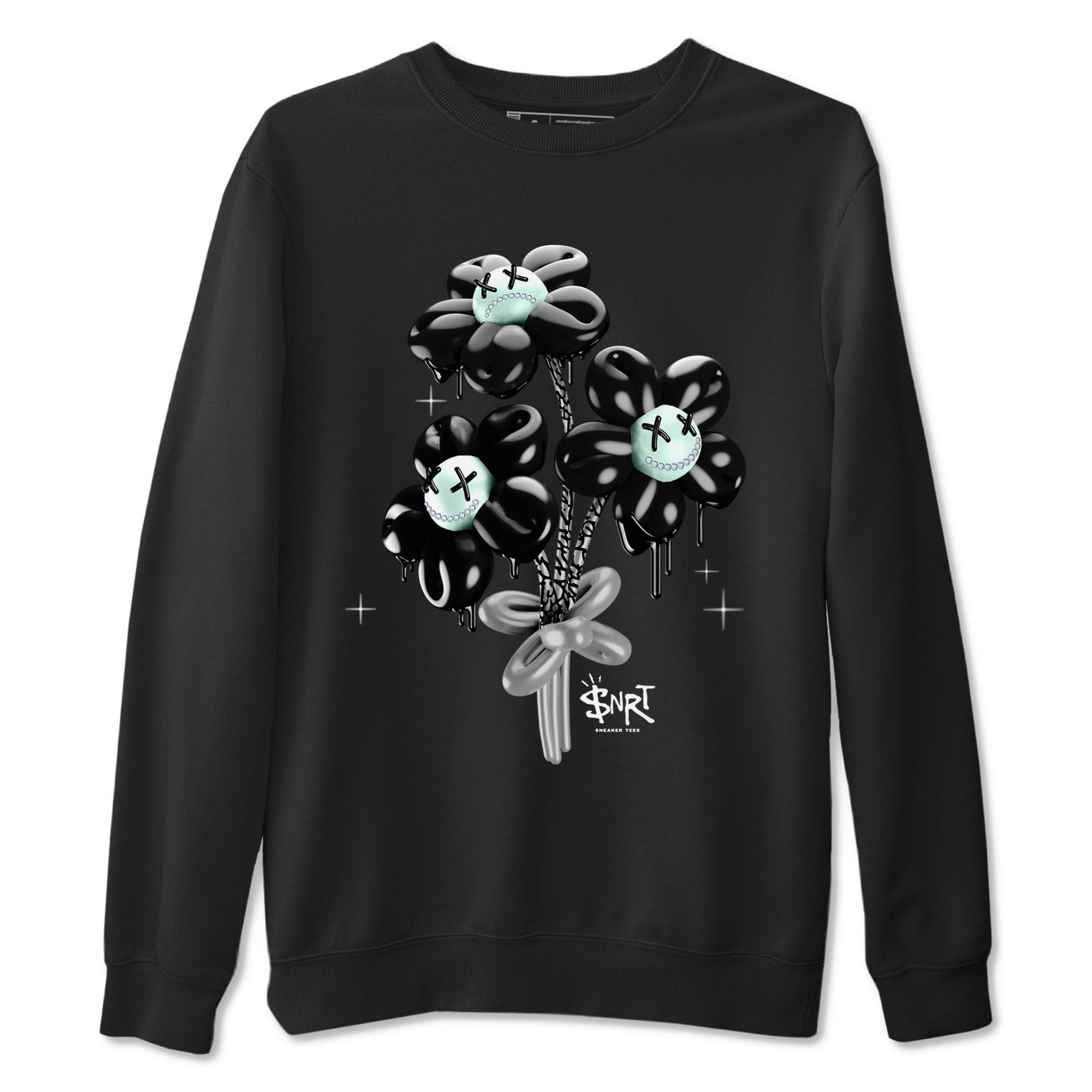 Balloon Bouquet Sneaker Tees - Air Jordan 3 Green Glow