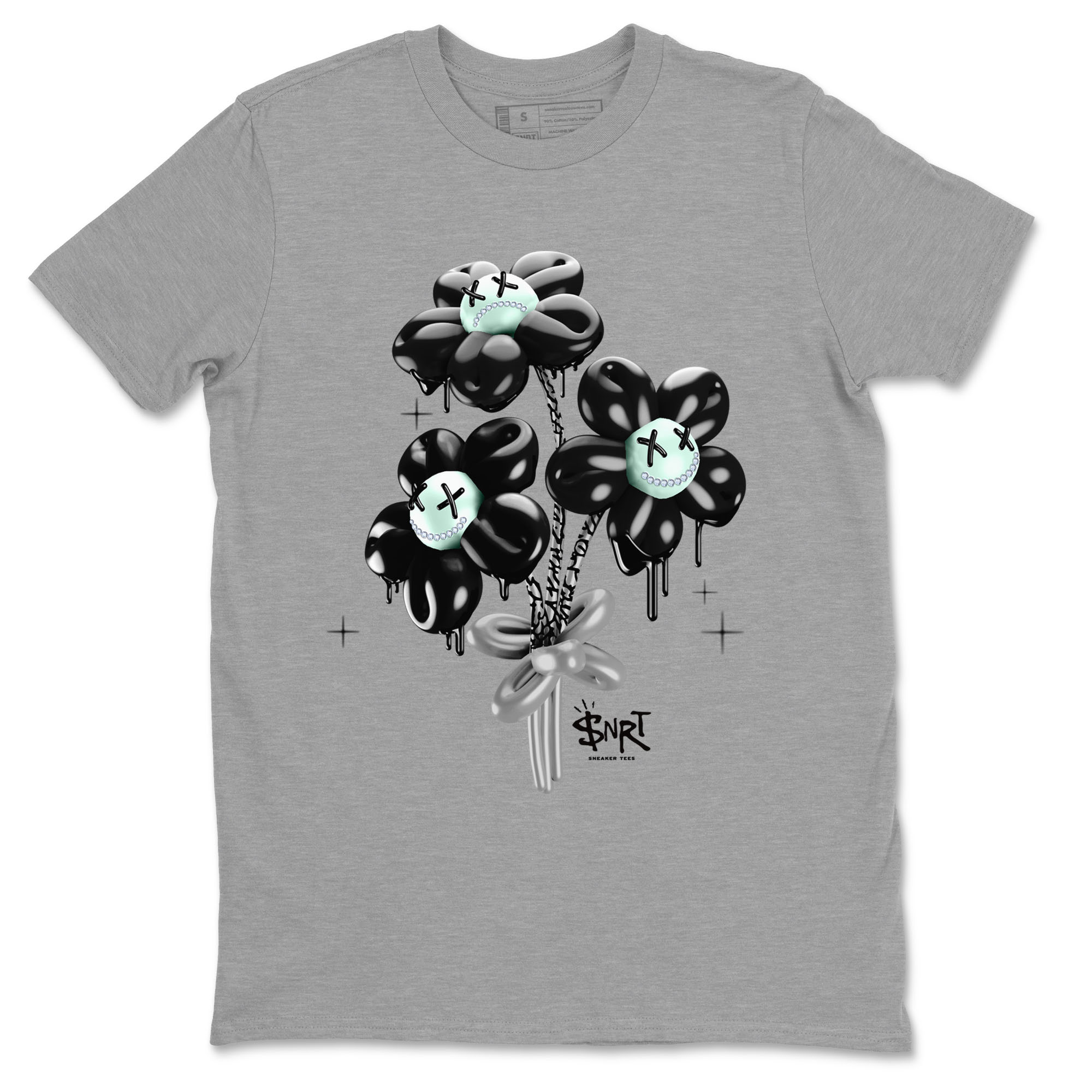 Balloon Bouquet Sneaker Tees - Air Jordan 3 Green Glow