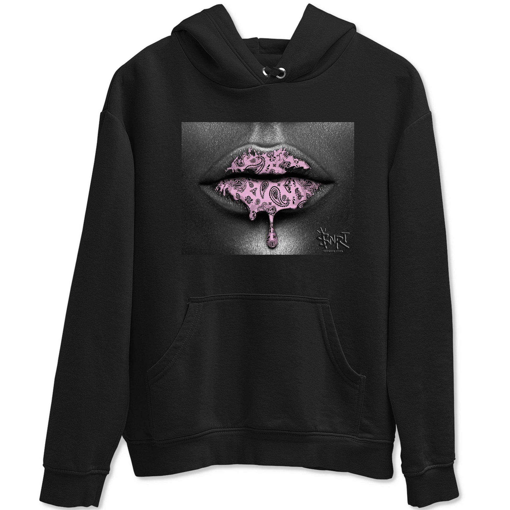 Bandana Lips Sneaker Tees - Air Jordan 4 Orchid