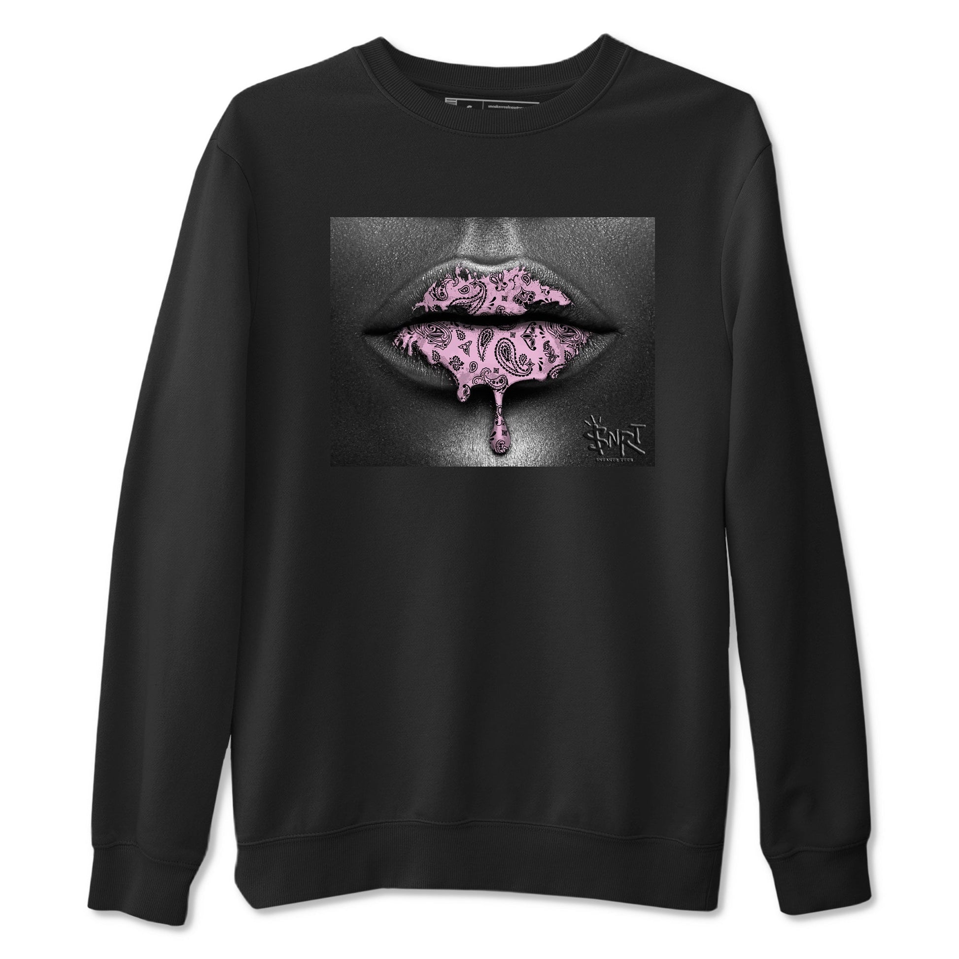 Bandana Lips Sneaker Tees - Air Jordan 4 Orchid