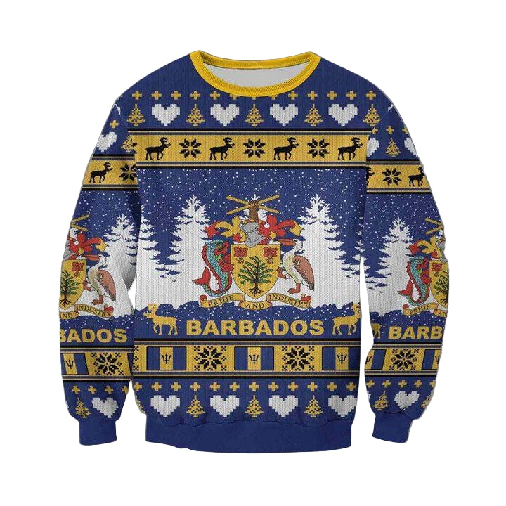Barbados Island Pride Industry Christmas Sweater ? Usalast