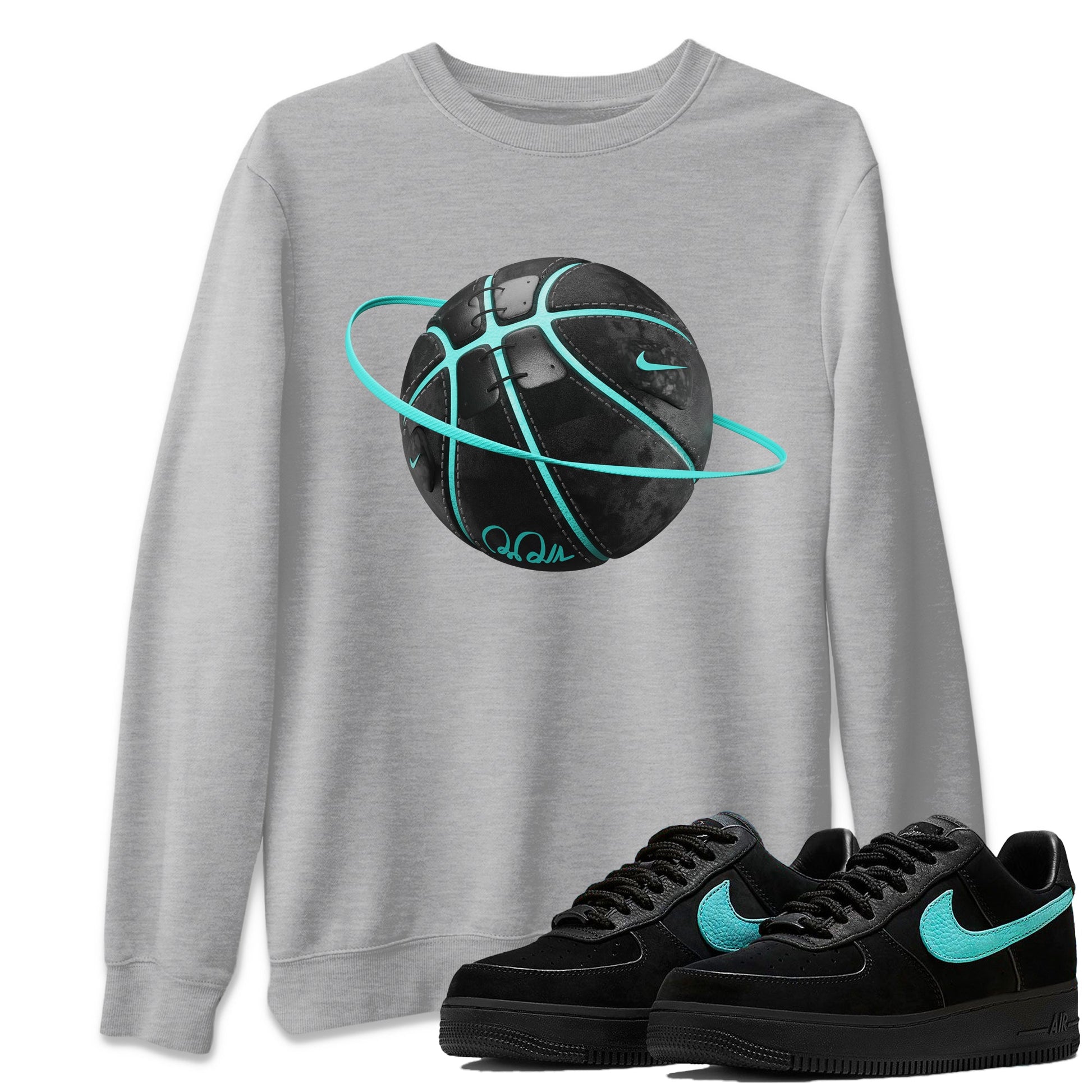 Basketball planet Unisex Tops - Air Force 1 Tiffany