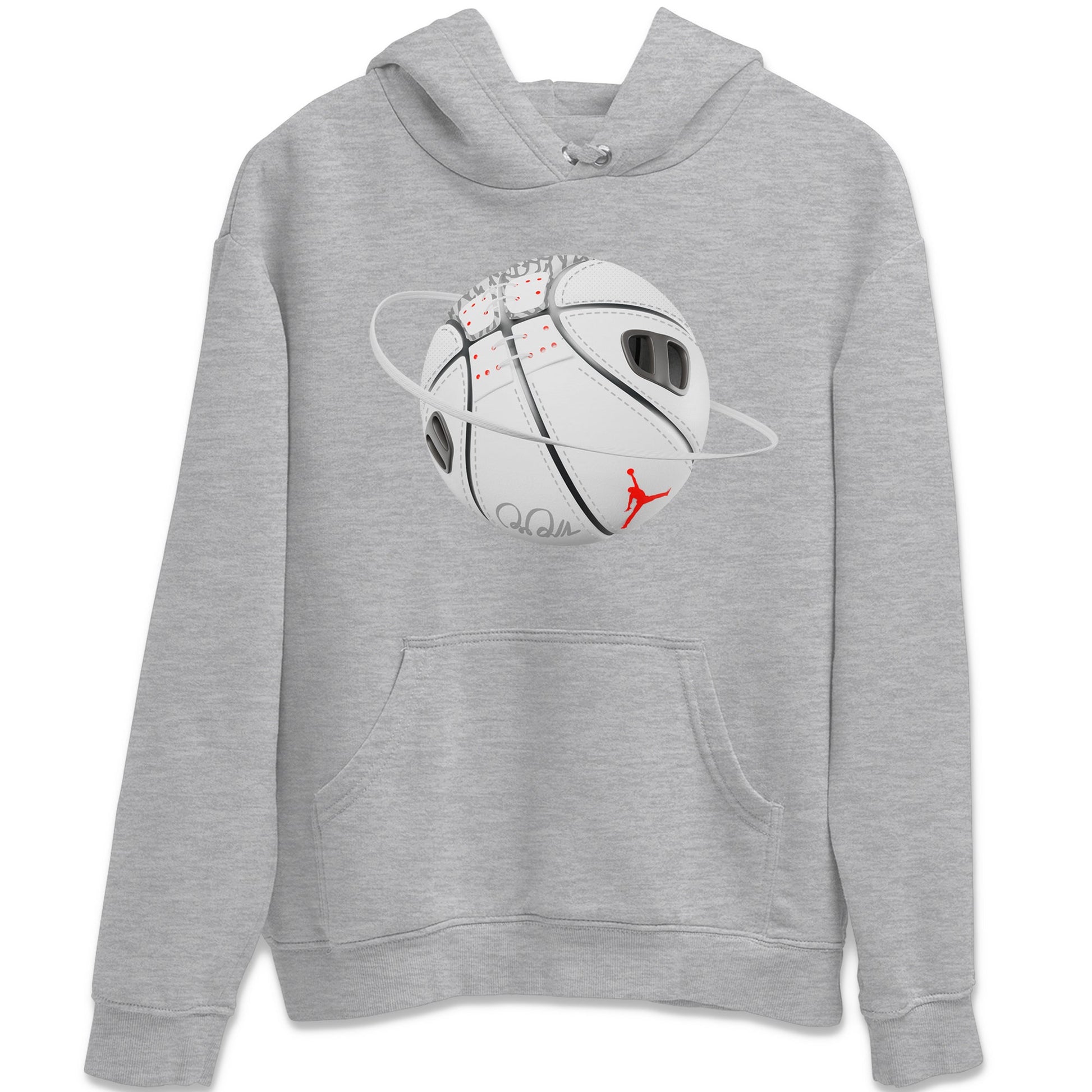 Basketball Planet Unisex Tops - Air Jordan 3 White Cement
