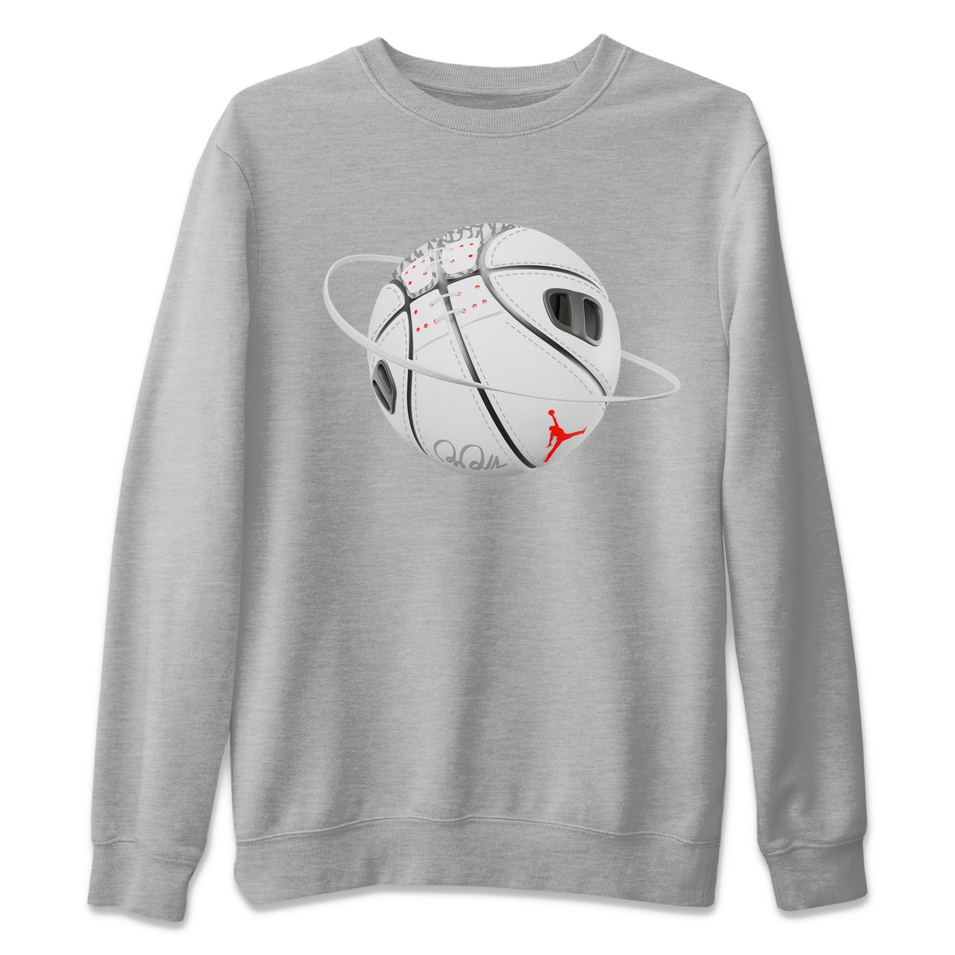 Basketball Planet Unisex Tops - Air Jordan 3 White Cement