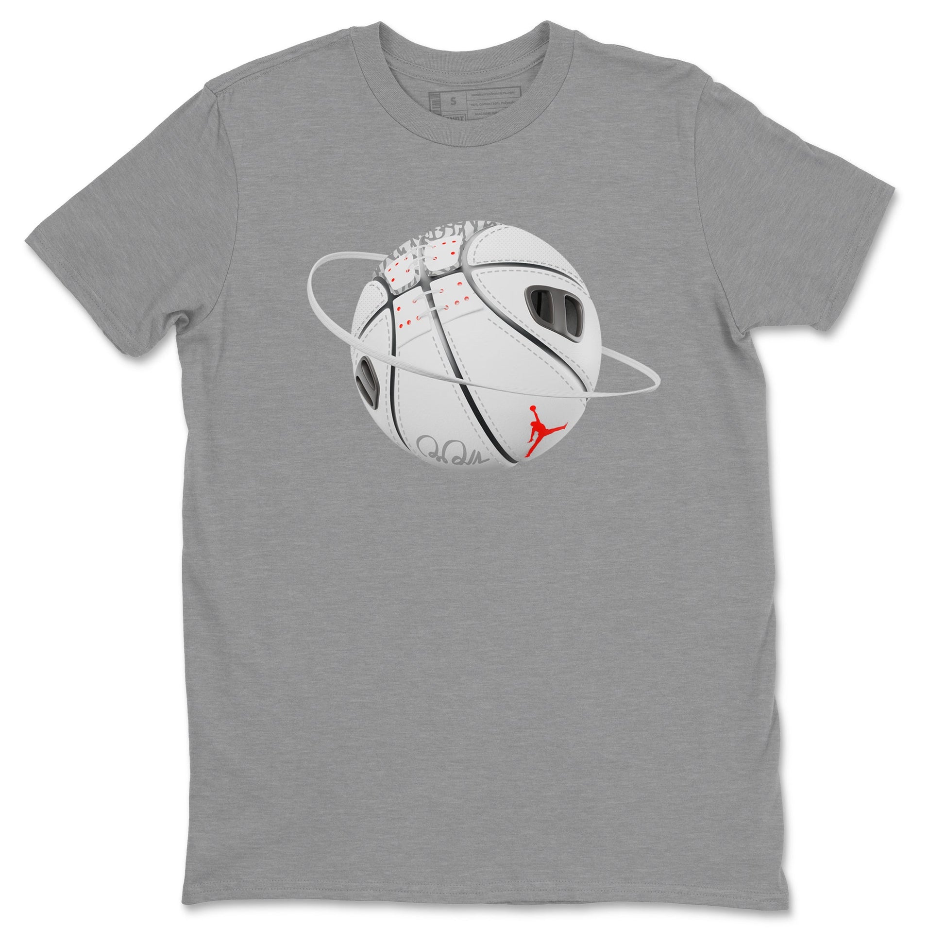 Basketball Planet Unisex Tops - Air Jordan 3 White Cement