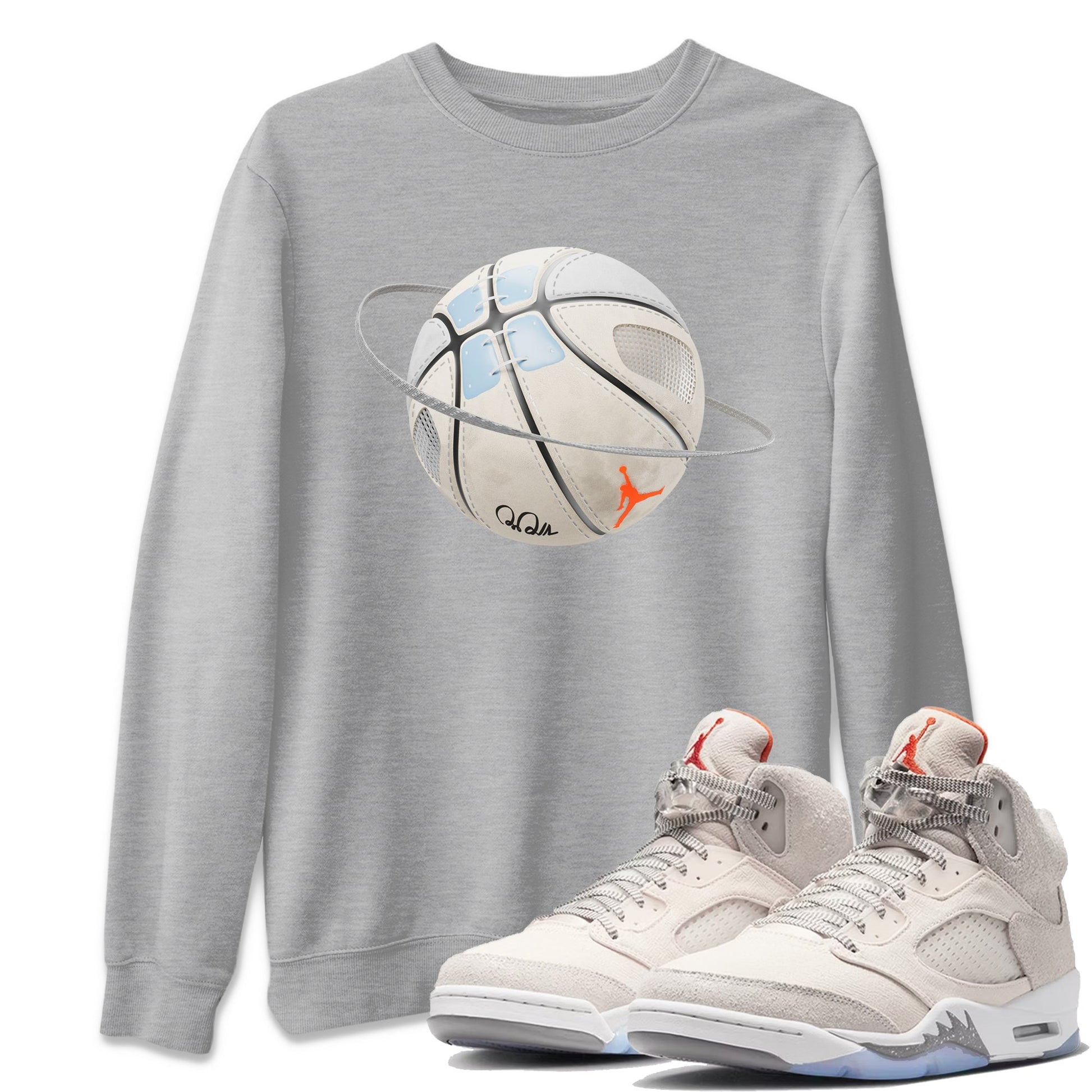 Basketball Planet Unisex Tops - Air Jordan 5 Craft