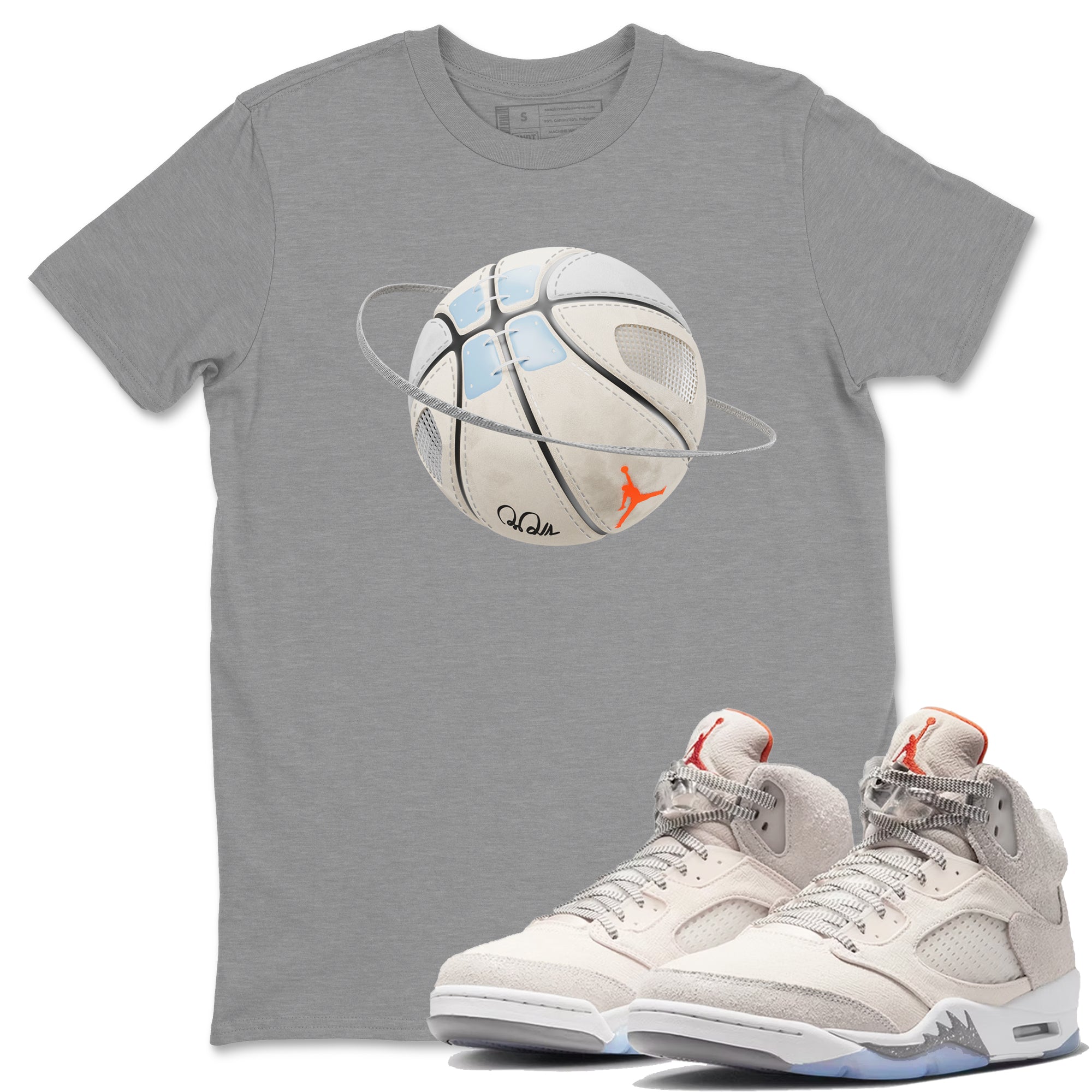 Basketball Planet Unisex Tops - Air Jordan 5 Craft