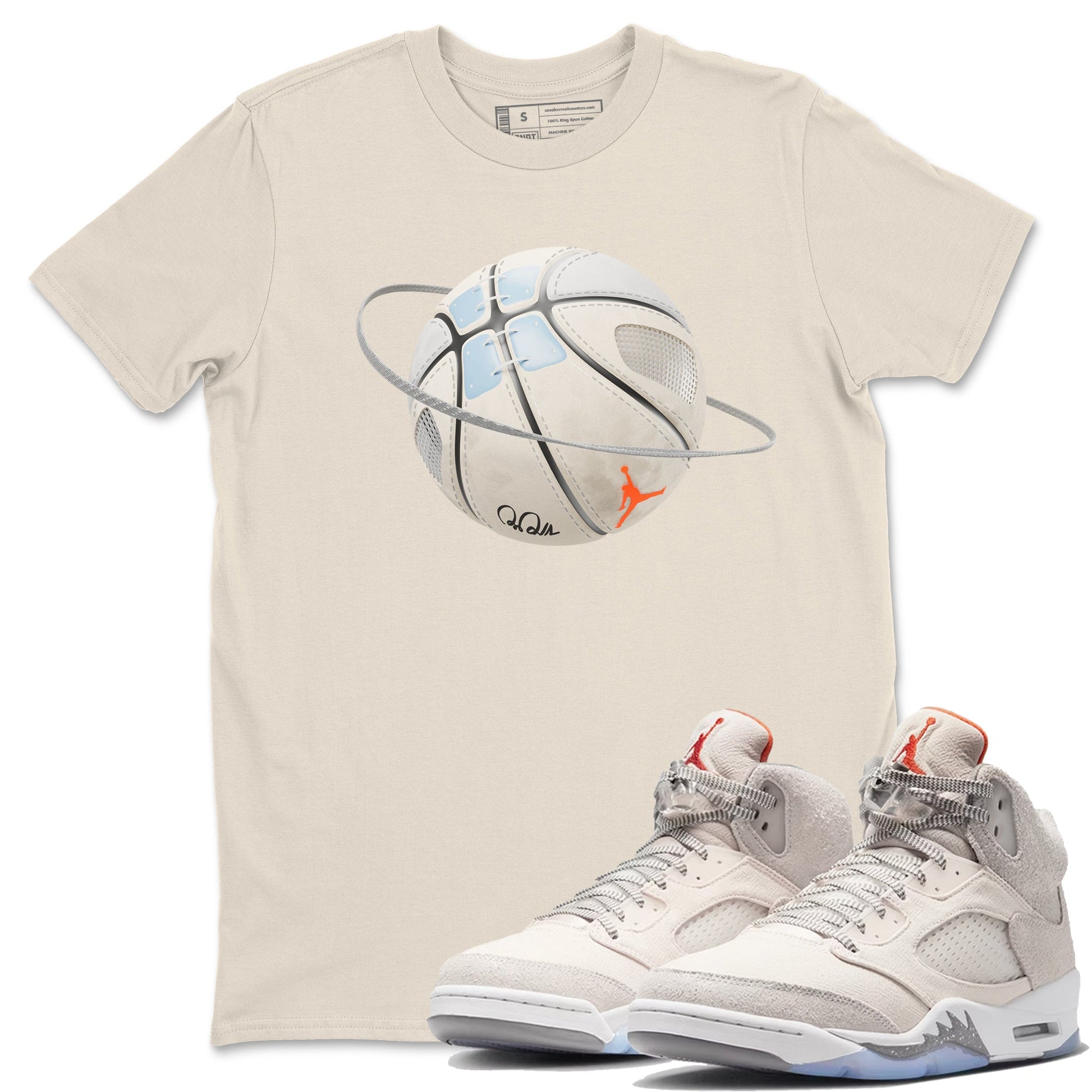 Basketball Planet Unisex Tops - Air Jordan 5 Craft