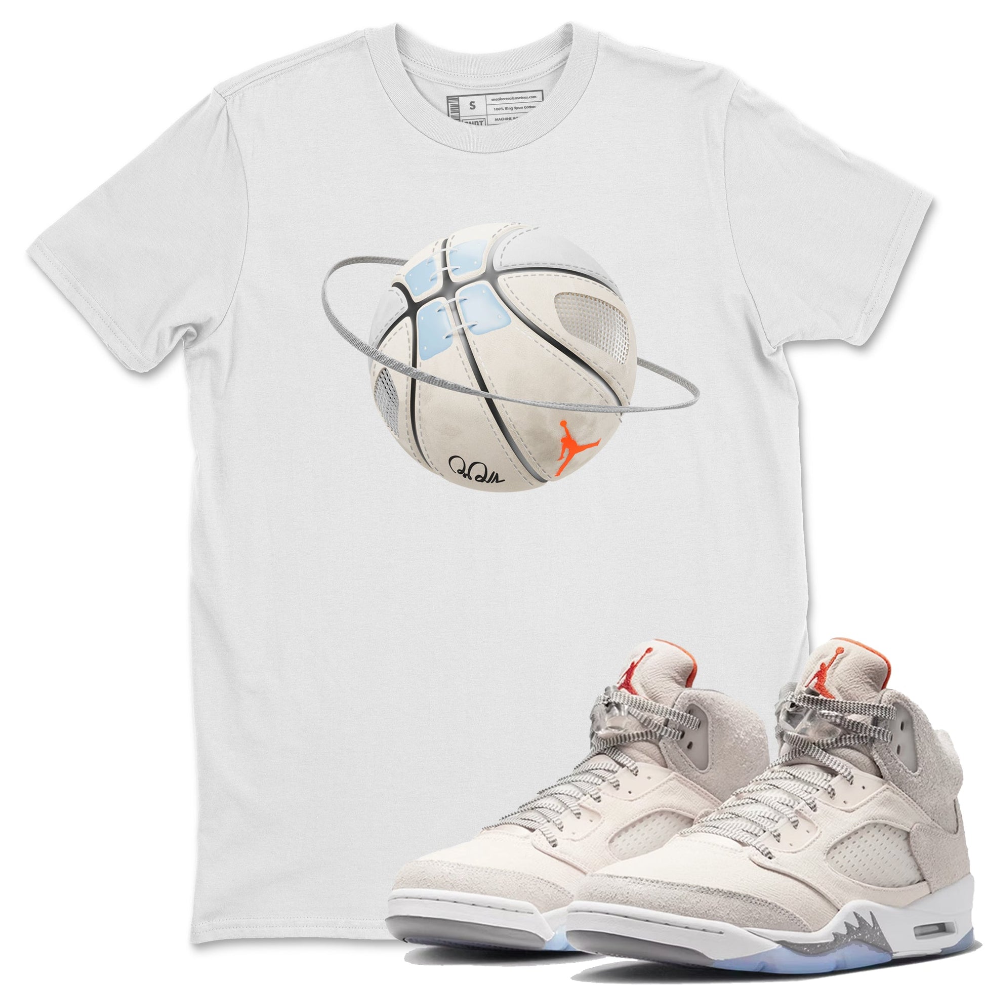 Basketball Planet Unisex Tops - Air Jordan 5 Craft