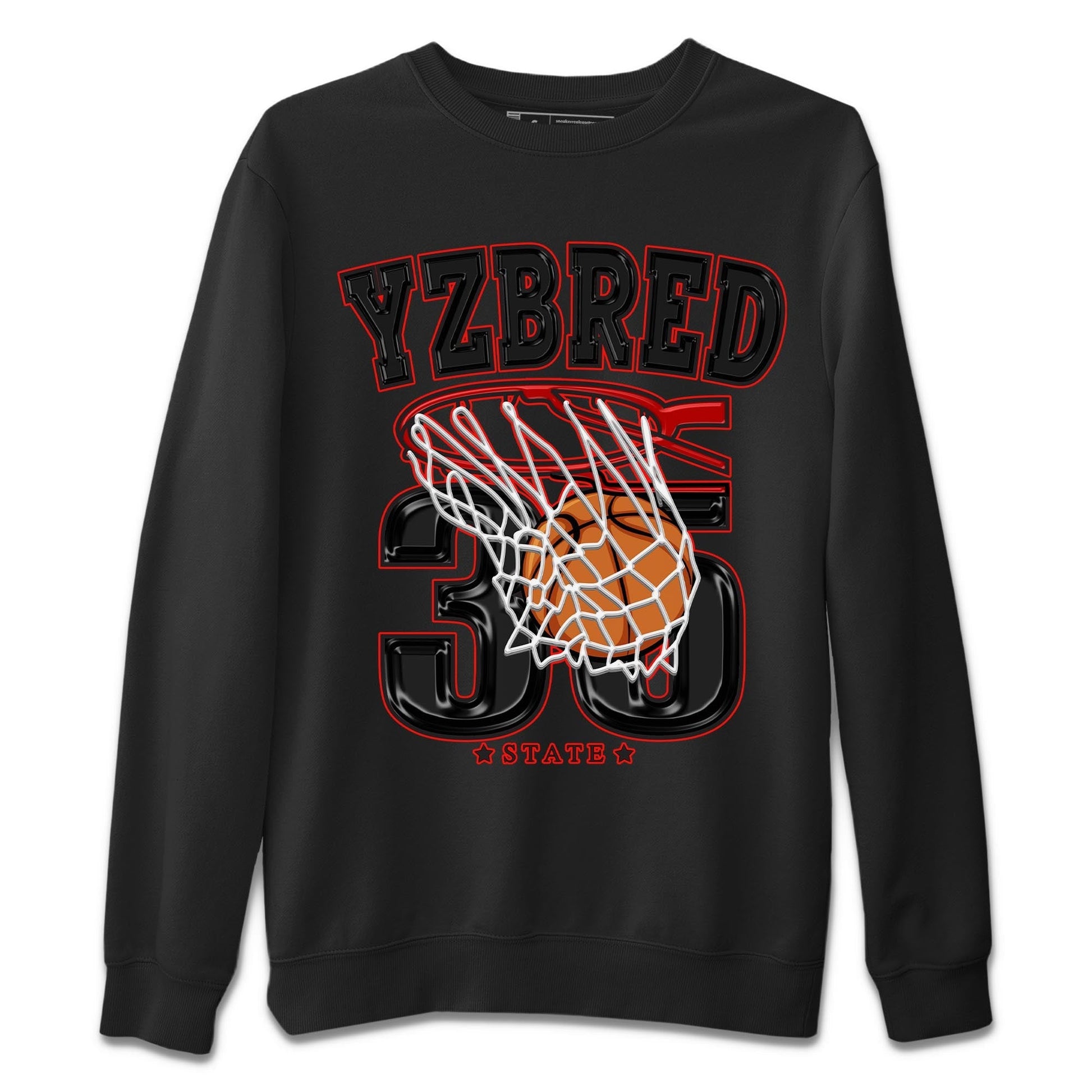 Basketball Sneaker Tee - Yeezy 350 Bred