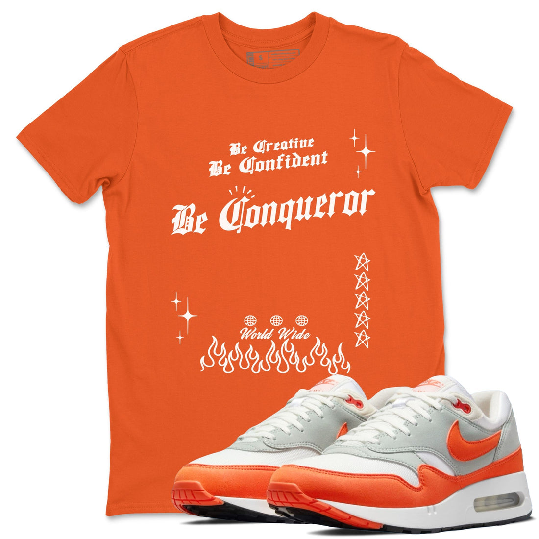 Be Conqueror Sneaker Tees - Air Max 1 Cosmic Clay