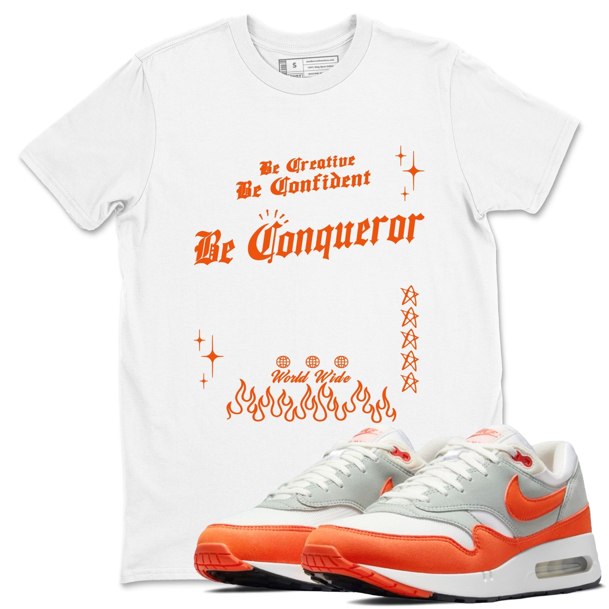 Be Conqueror Sneaker Tees - Air Max 1 Cosmic Clay