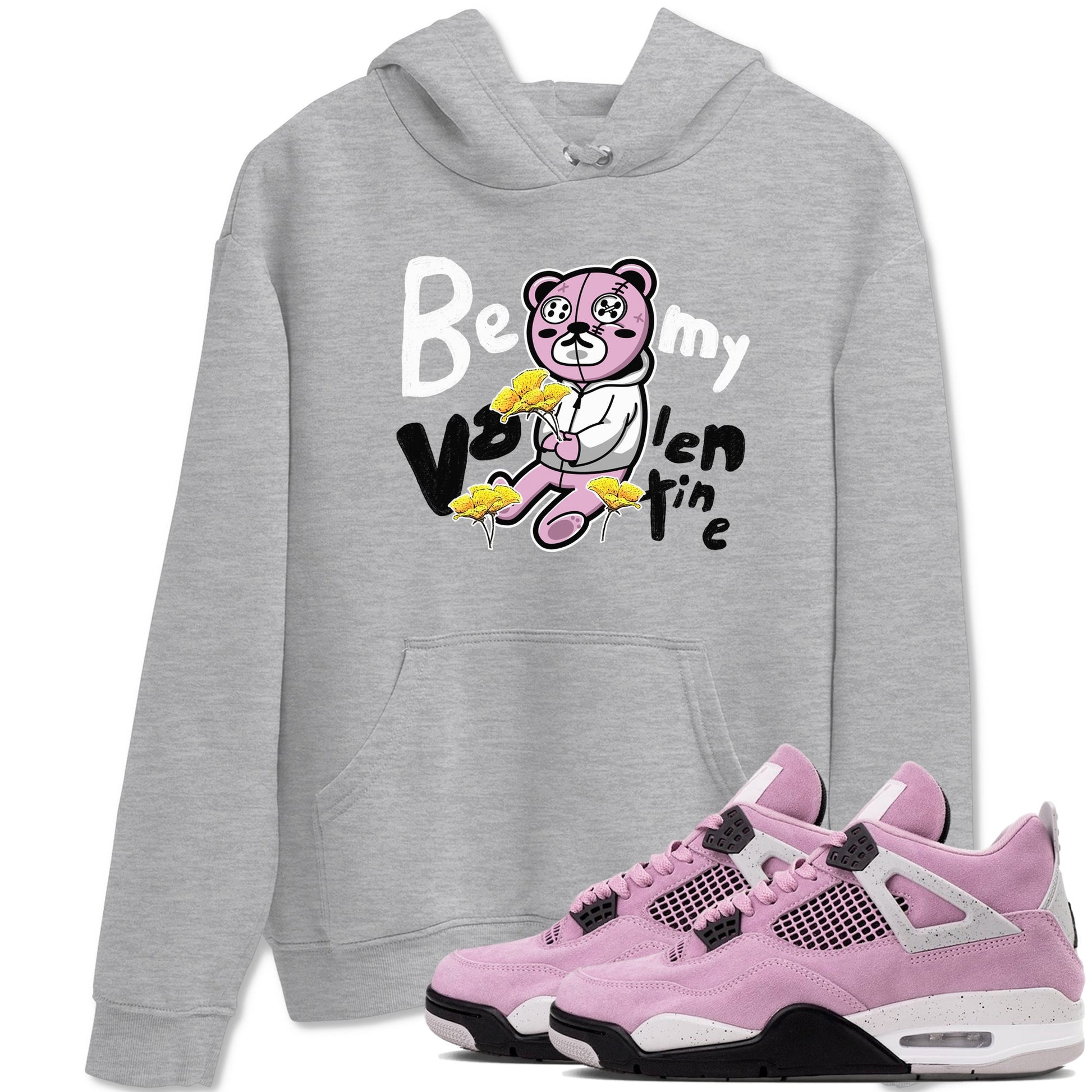 Be my Valentine Sneaker Tees - Air Jordan 4 Orchid