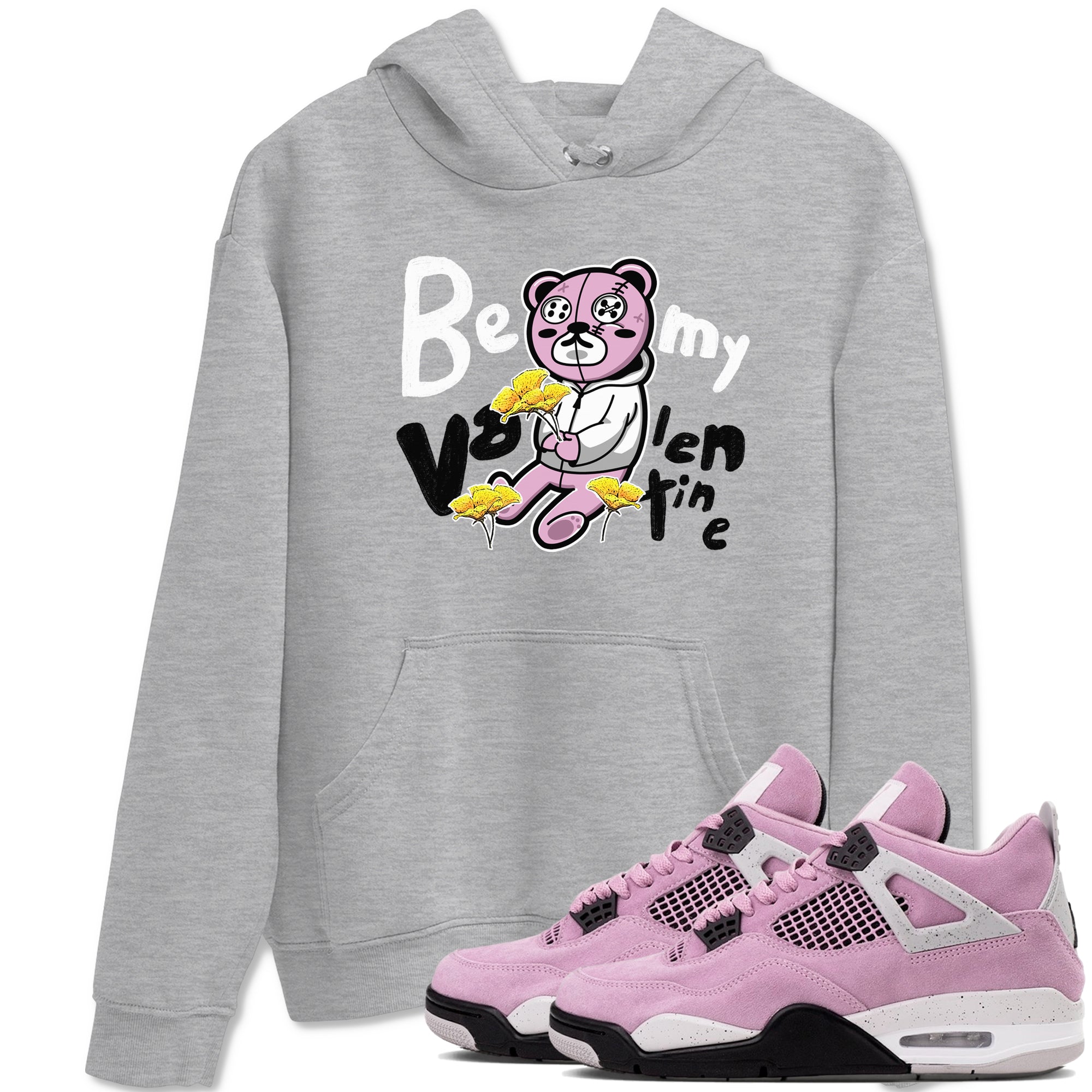 Be my Valentine Sneaker Tees - Air Jordan 4 Orchid