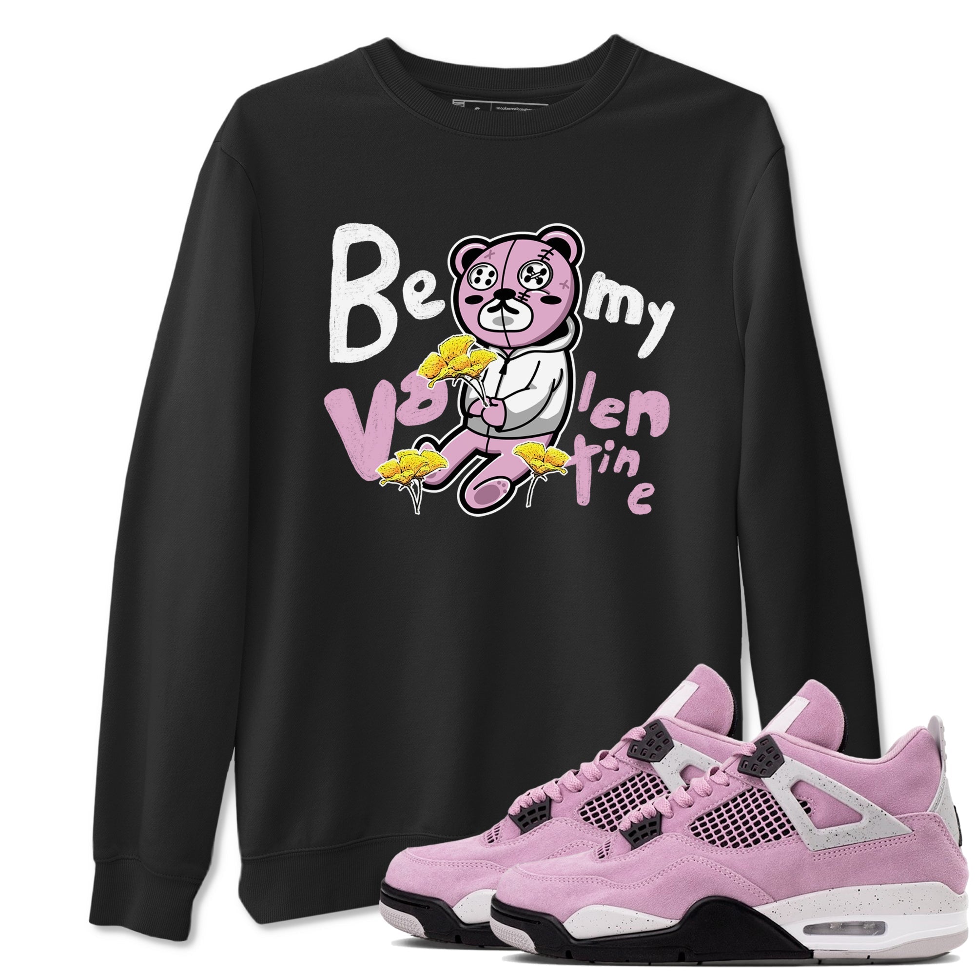 Be my Valentine Sneaker Tees - Air Jordan 4 Orchid