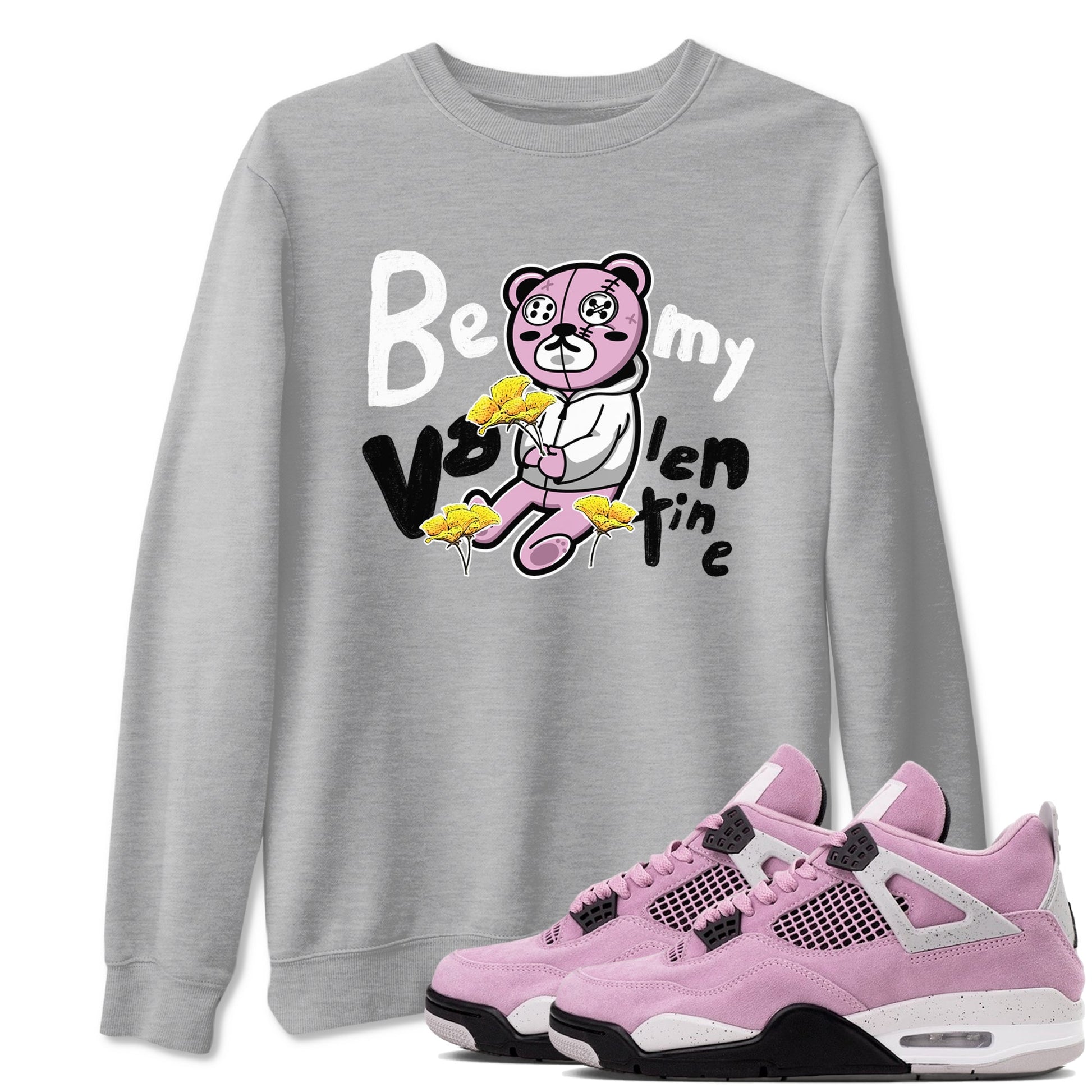 Be my Valentine Sneaker Tees - Air Jordan 4 Orchid