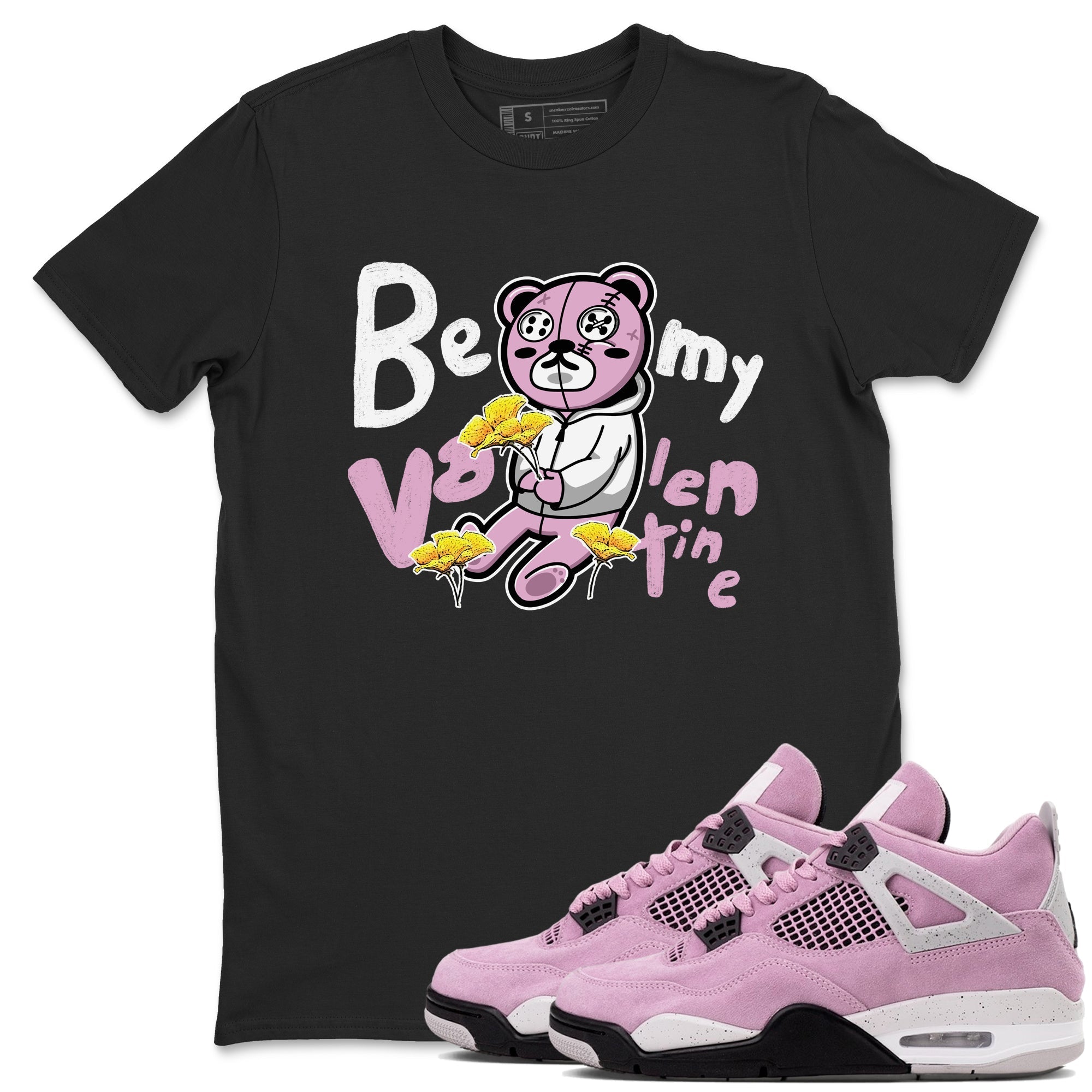 Be my Valentine Sneaker Tees - Air Jordan 4 Orchid
