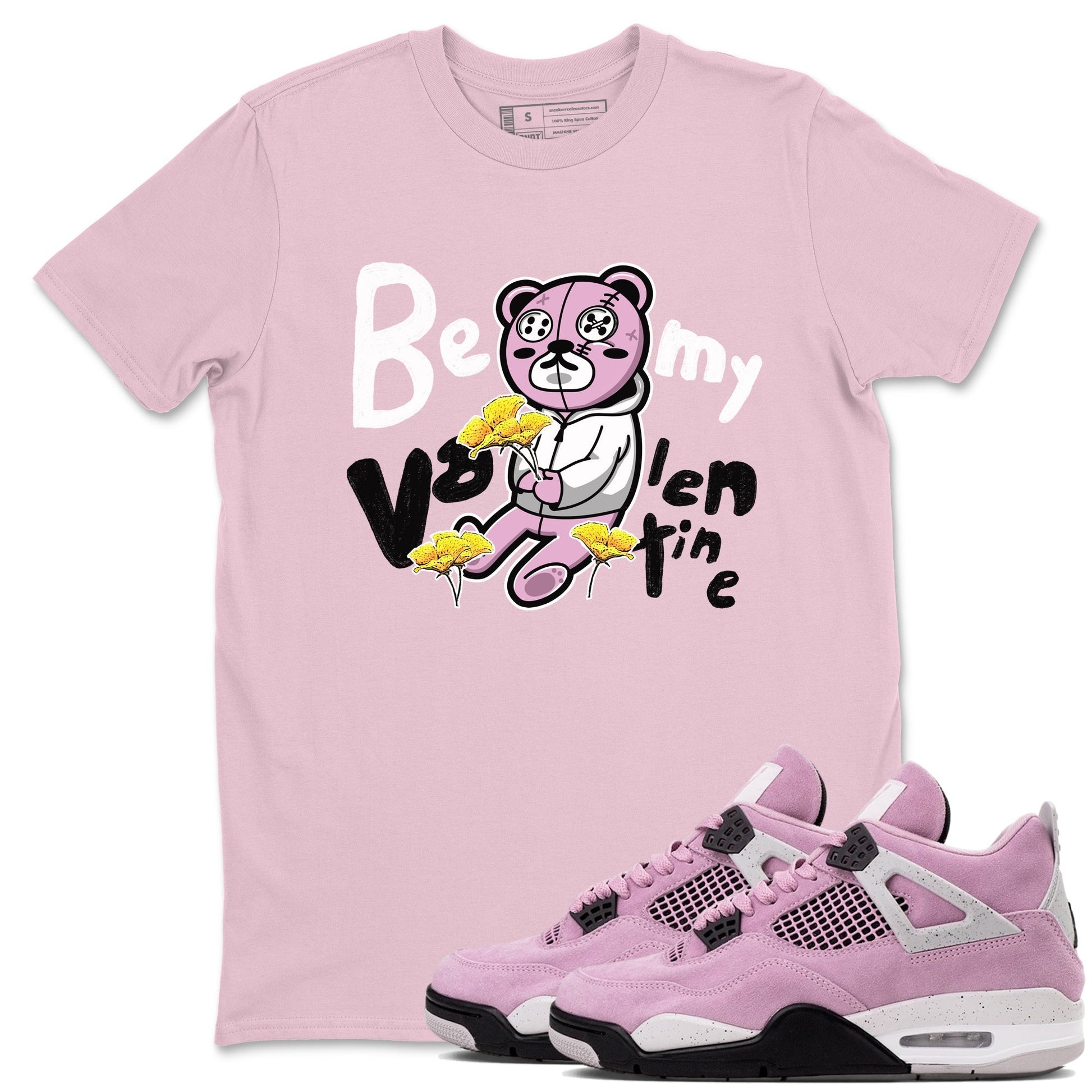 Be my Valentine Sneaker Tees - Air Jordan 4 Orchid