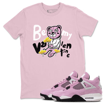 Be my Valentine Sneaker Tees - Air Jordan 4 Orchid