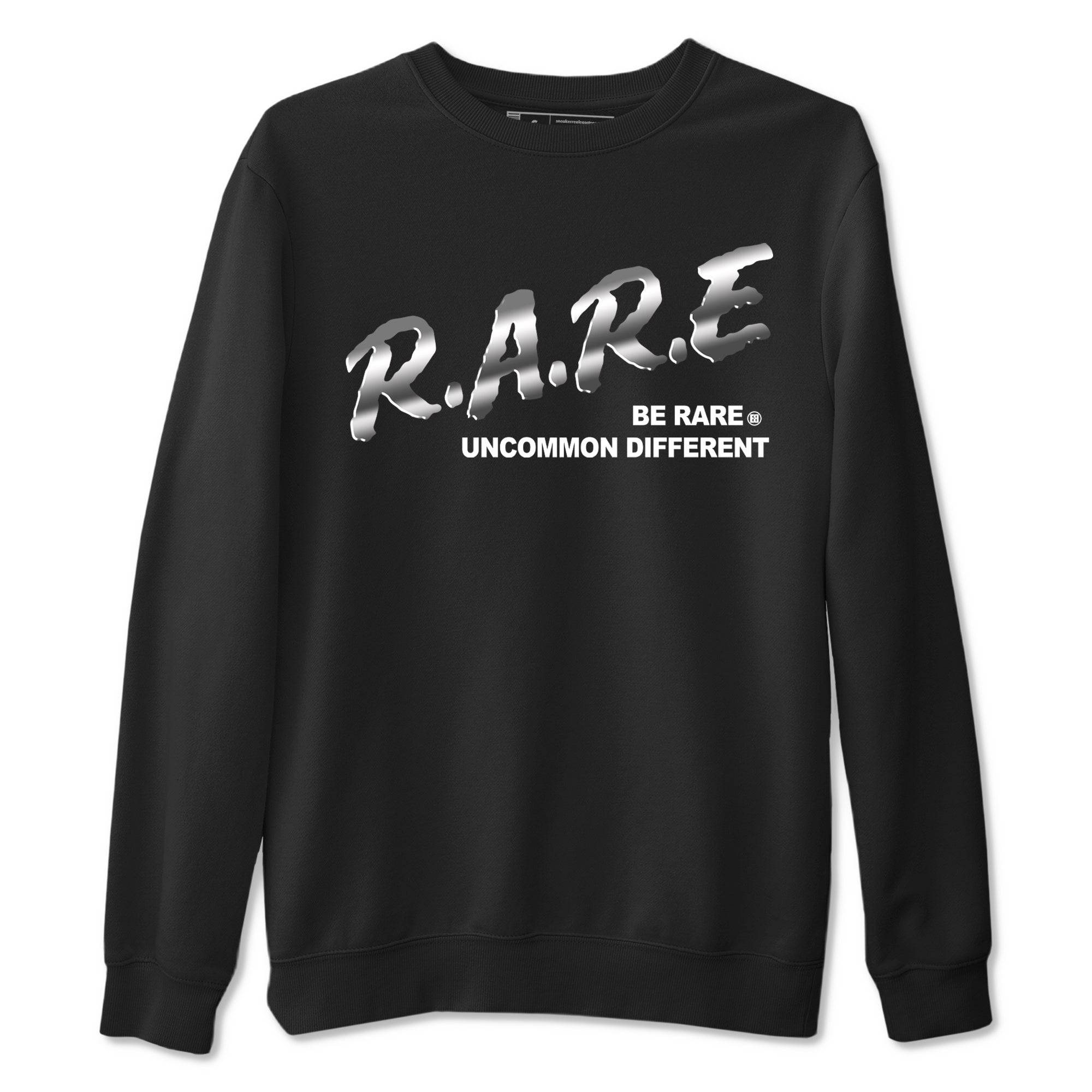Be Rare Uncommon Different Sneaker Tees - AE 1 Silver Metallic
