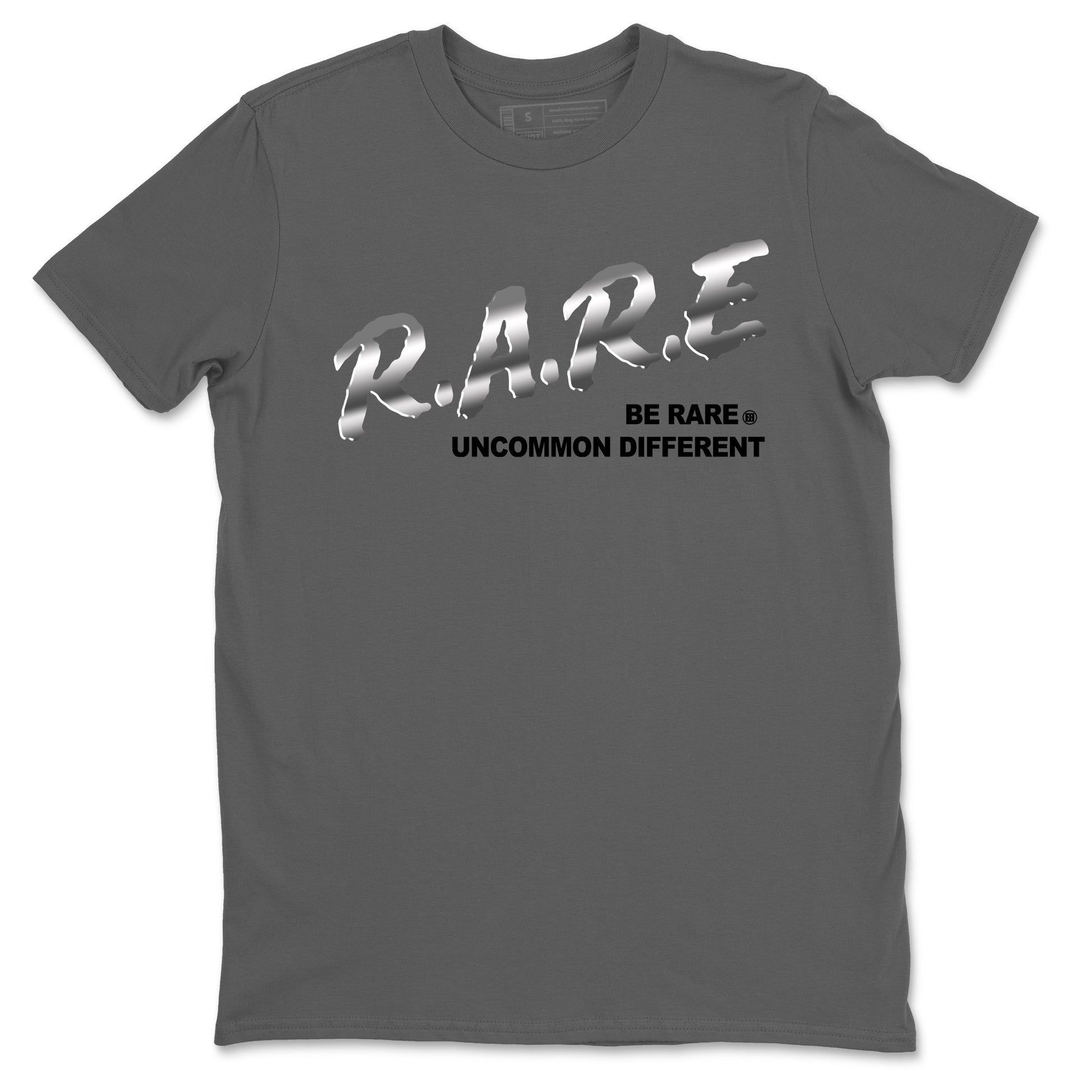 Be Rare Uncommon Different Sneaker Tees - AE 1 Silver Metallic